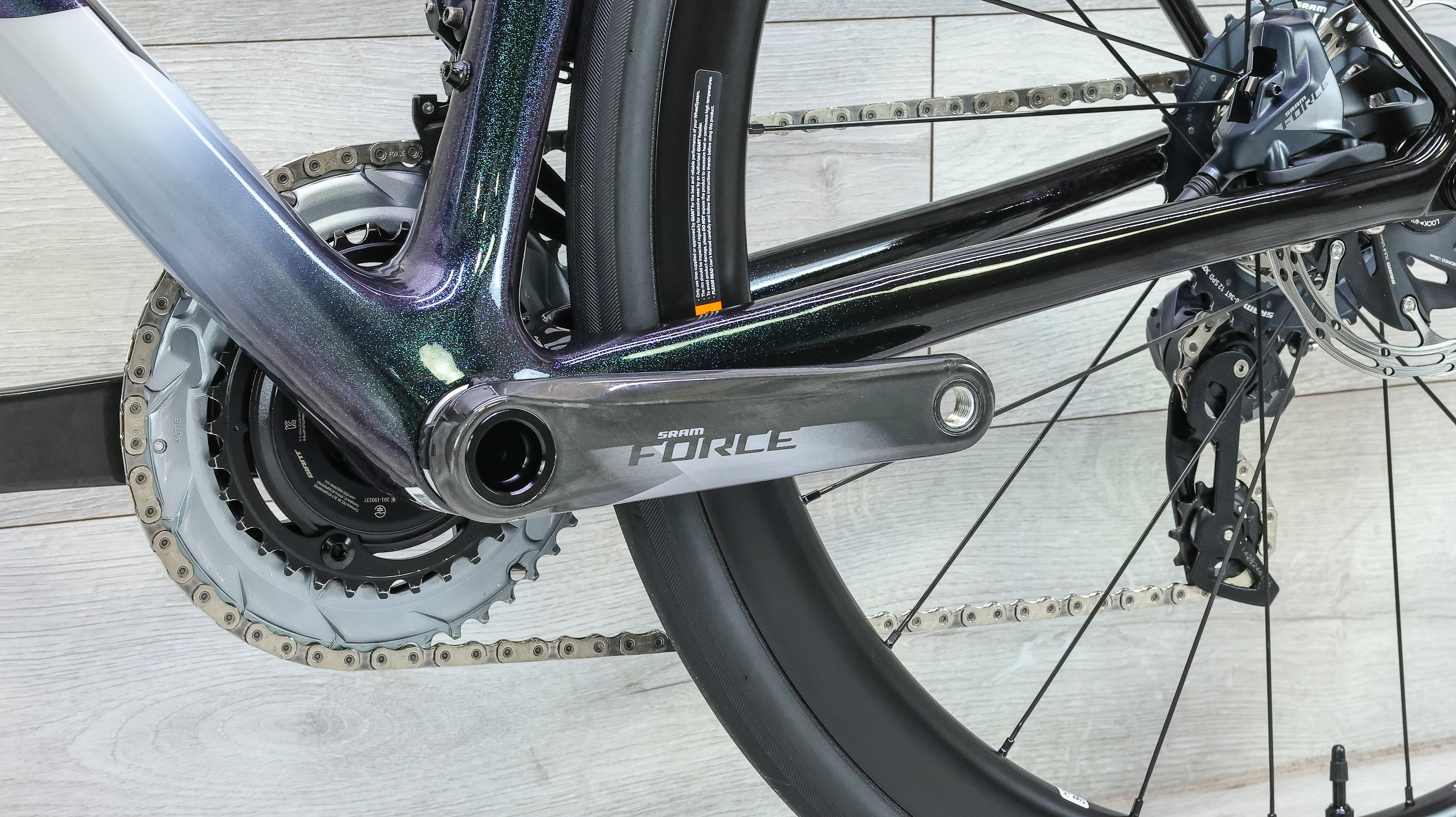 Giant TCR Advanced Pro Disc 0 AR Road Bike - 2022, Medium - Image 7