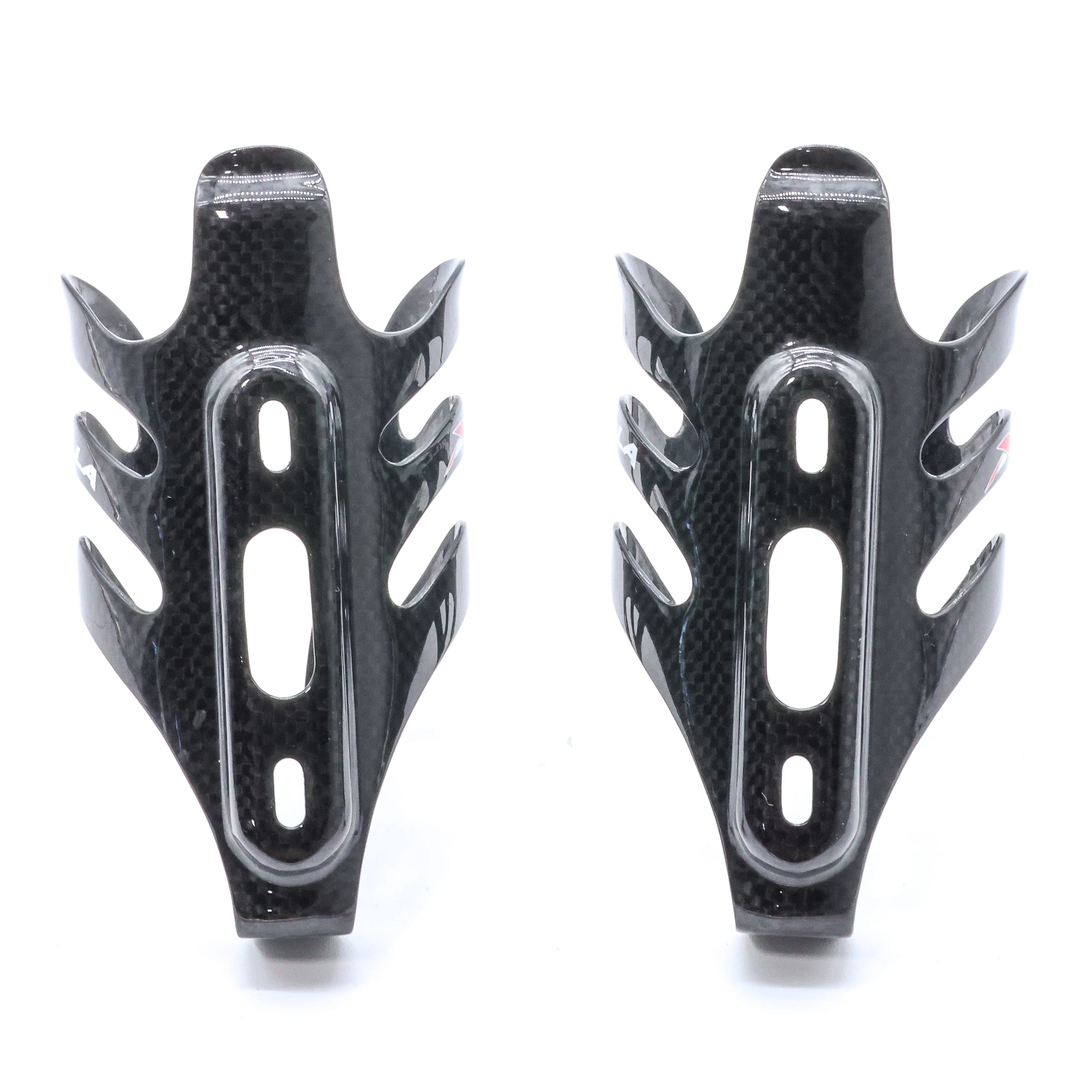 Gorilla XLAB 3K Weave Carbon Top Load Bottle Cage Pair - 73g - Image 3