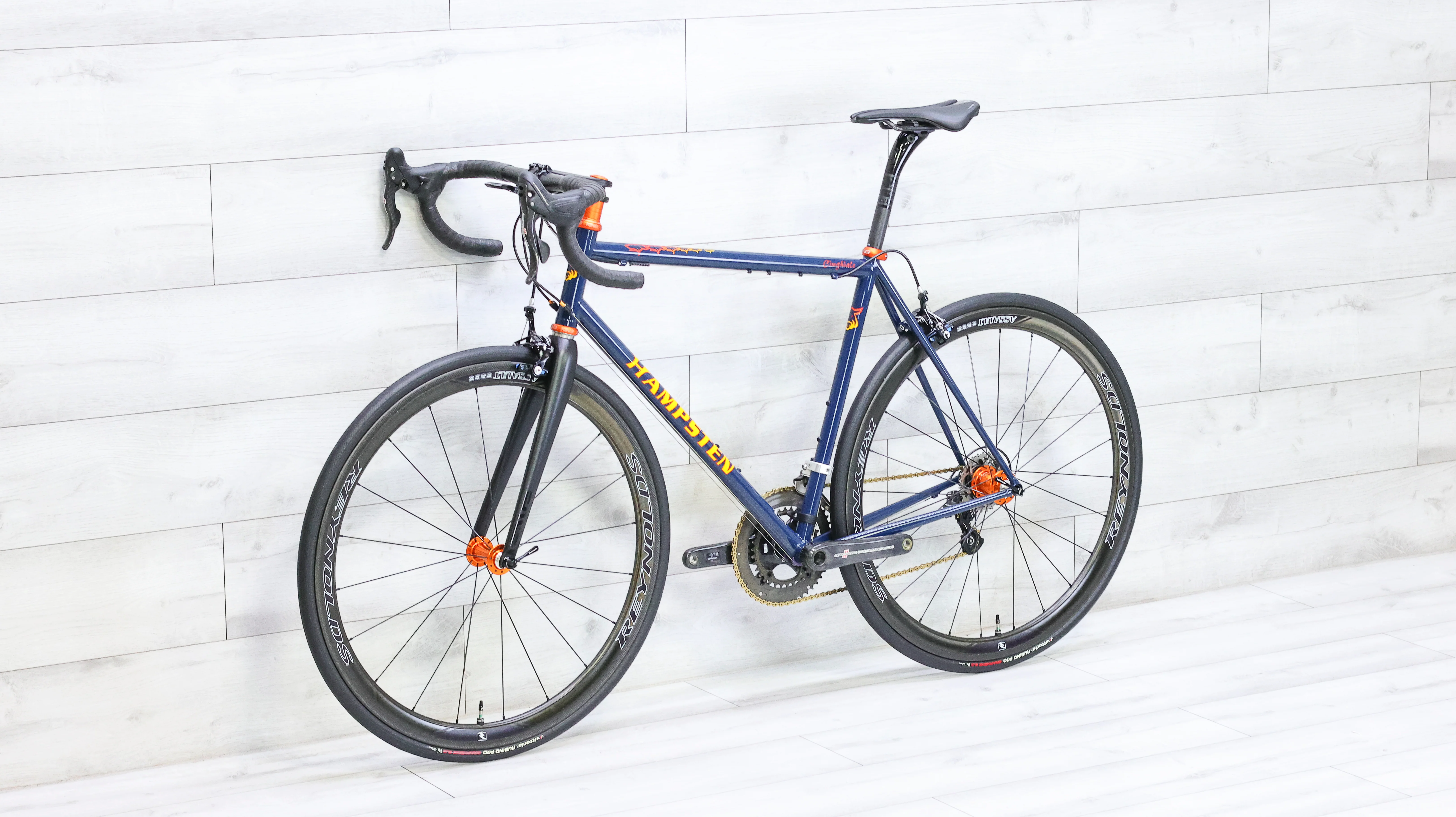 Hampsten Cinghiale Campagnolo Record Steel Road Bike - 2002, Large - Image 4