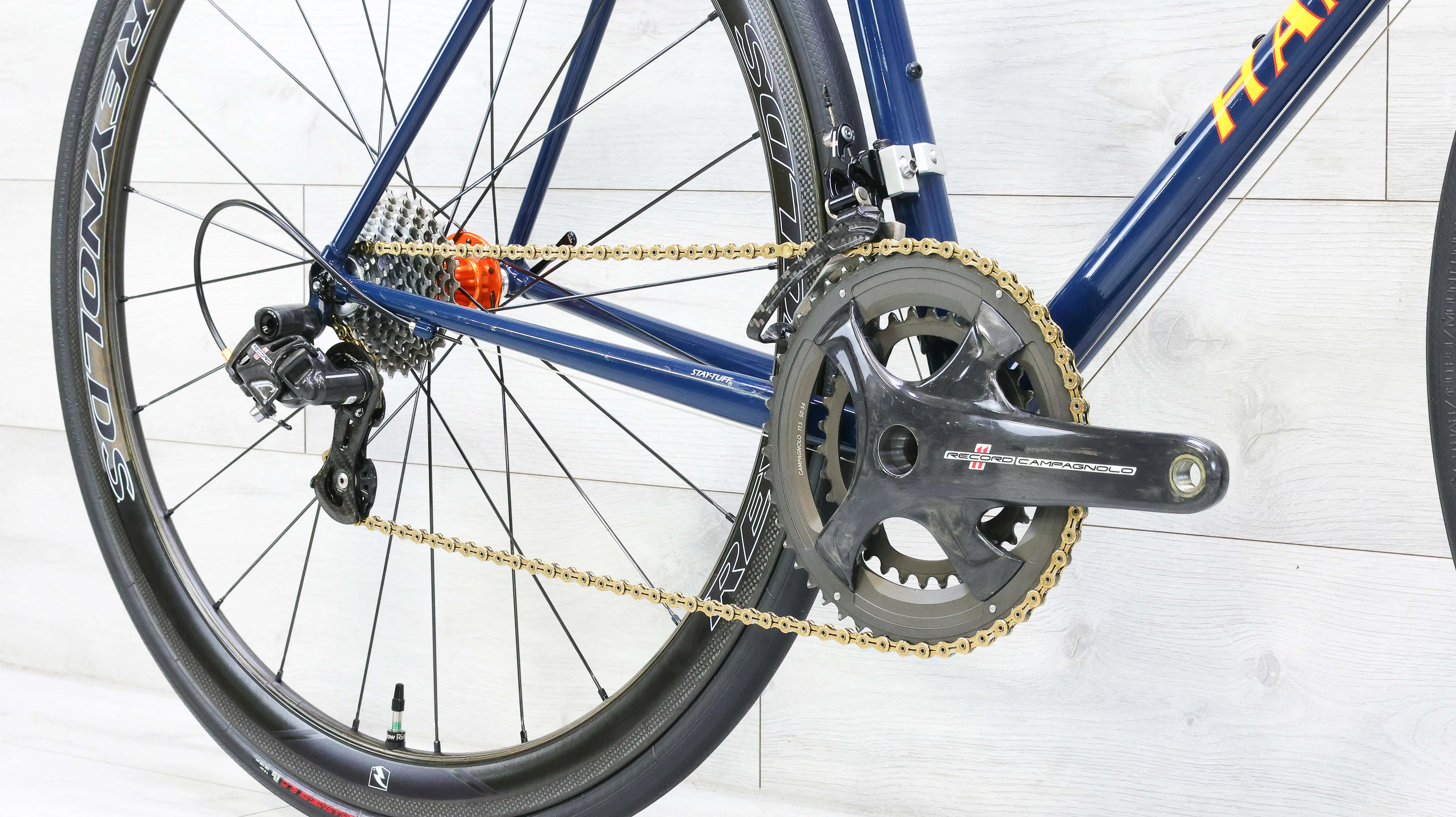 Hampsten Cinghiale Campagnolo Record Steel Road Bike - 2002, Large - Image 6