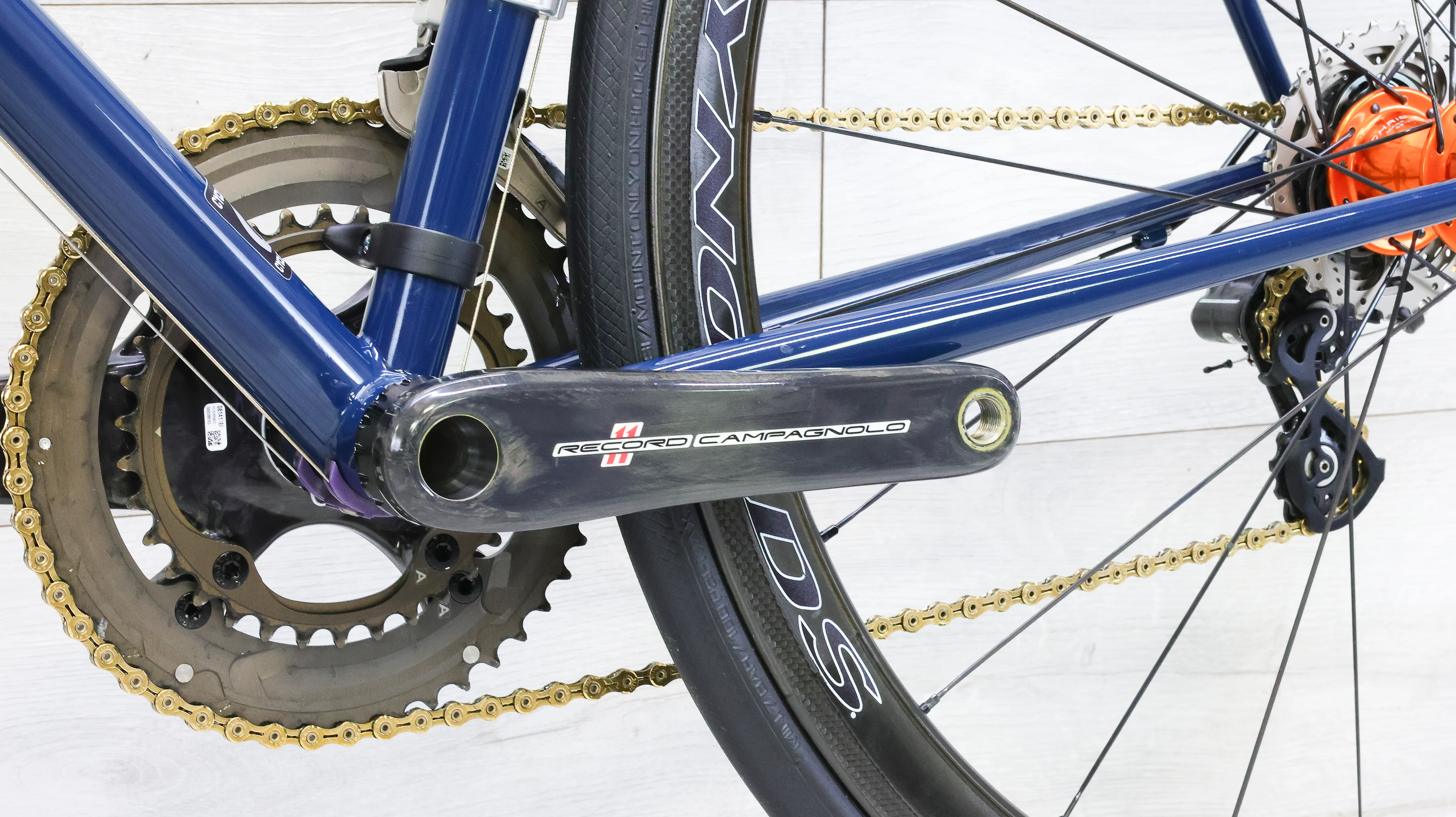 Hampsten Cinghiale Campagnolo Record Steel Road Bike - 2002, Large - Image 7