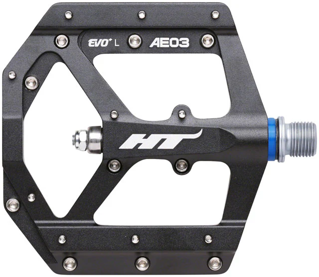 HT Components AE03(EVO+) Pedals - Platform, Aluminum, 9/16" - Image 2