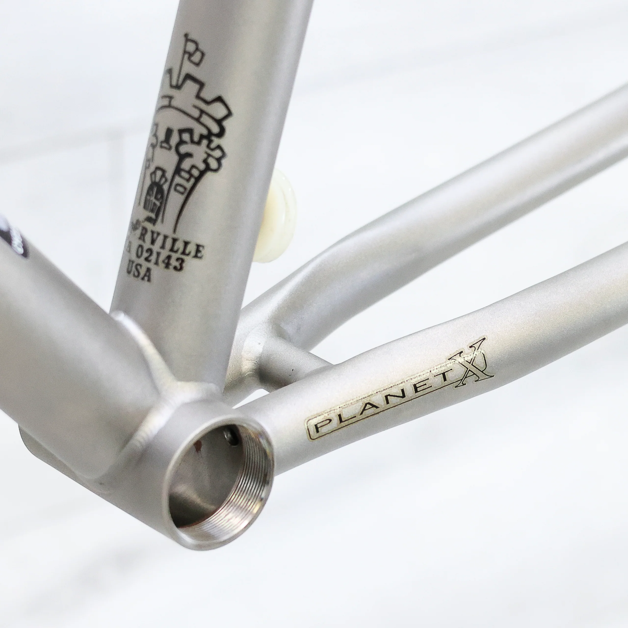 Independent Fabrication Planet X Titanium Cyclocross Bike Frameset - 1995, 55cm - Image 12