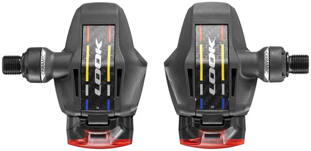 LOOK KEO Blade Carbon Ceramic Vision Pedals - Single Sided Clipless, Carbon, 9/16", Black, 53mm QF - Image 6