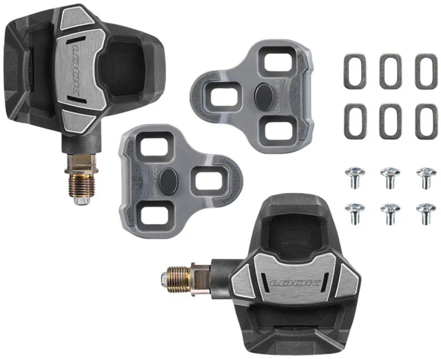 LOOK KEO BLADE Carbon Dual Power Pedals - Single Sided Clipless, Chromoly, 9/16", Black, 12Nm - Image 3