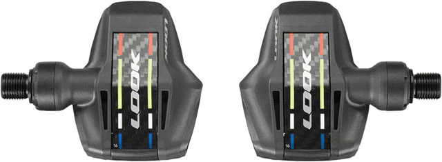 LOOK KEO Blade Carbon Pedals - Single Sided Clipless, Chromoly, 9/16", Black, 53mm QF, 12Nm - Image 3