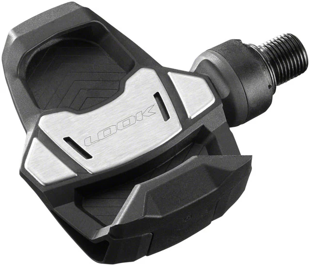LOOK KEO Blade Carbon Pedals - Single Sided Clipless, Chromoly, 9/16", Black, 53mm QF, 12Nm - Image 4