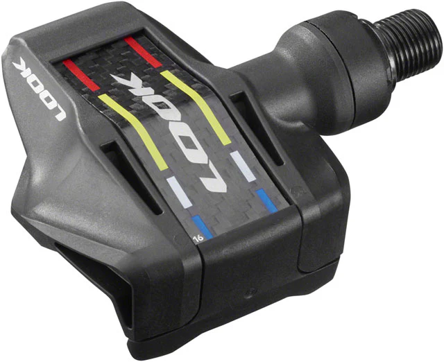 LOOK KEO Blade Carbon Pedals - Single Sided Clipless, Chromoly, 9/16", Black, 56mm QF, 12Nm - Image 5