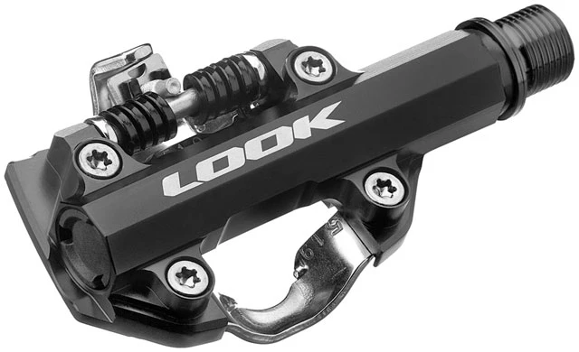 LOOK X-One-G Max Pedals - Single Sided Clipless, Aluminum, 9/16", Black - Image 2