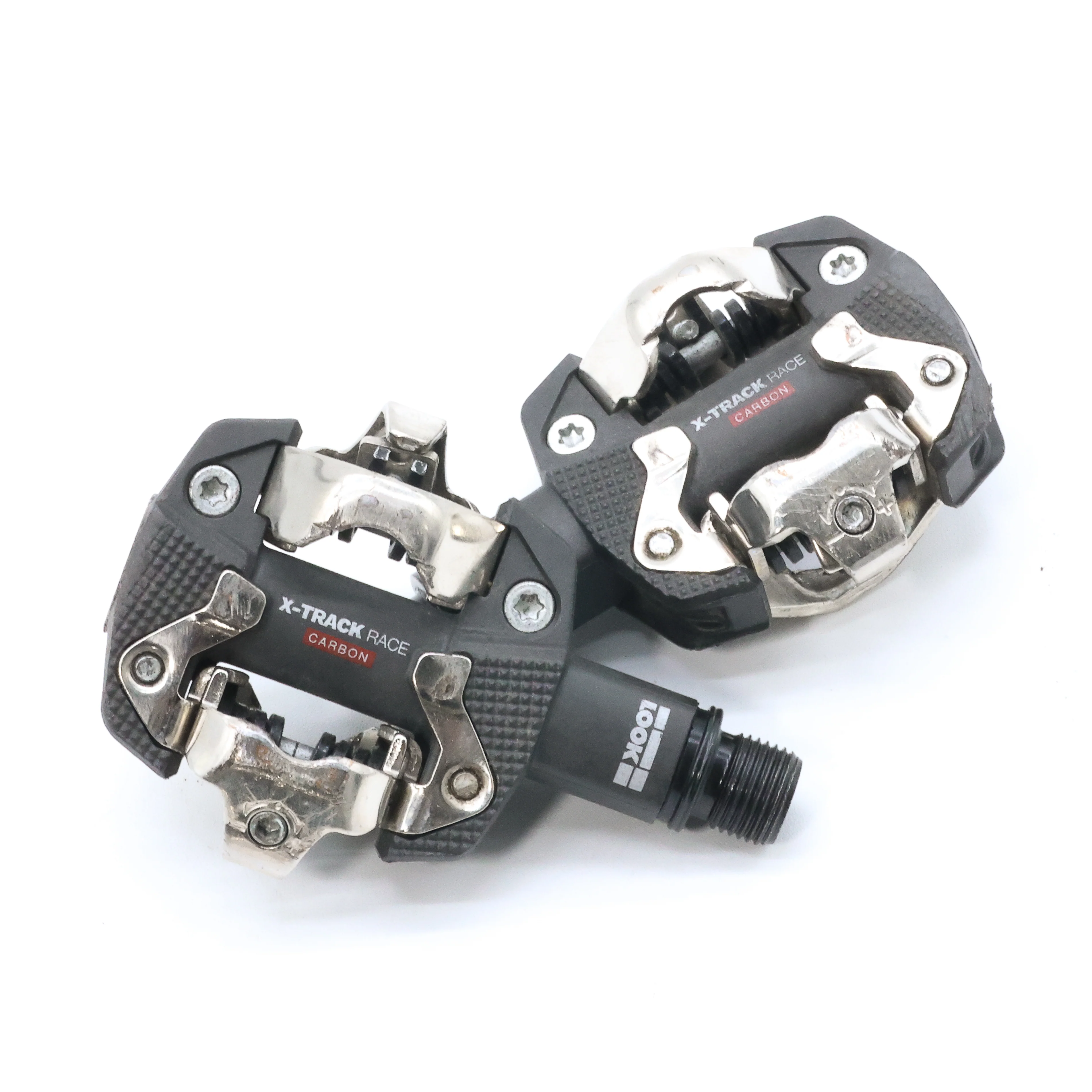 LOOK X-Track Race Carbon MTB Pedals - 351g, 53mm - Image 4