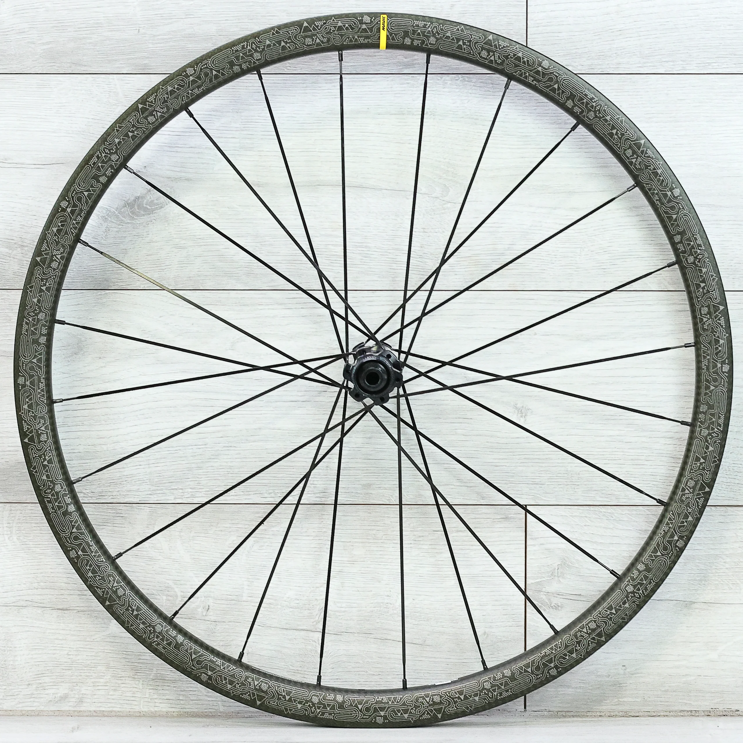 Mavic Ksyrium Pro TDF Edition Carbon Disc Wheelset - 700c, Center Lock, HG 11-Speed - Image 8