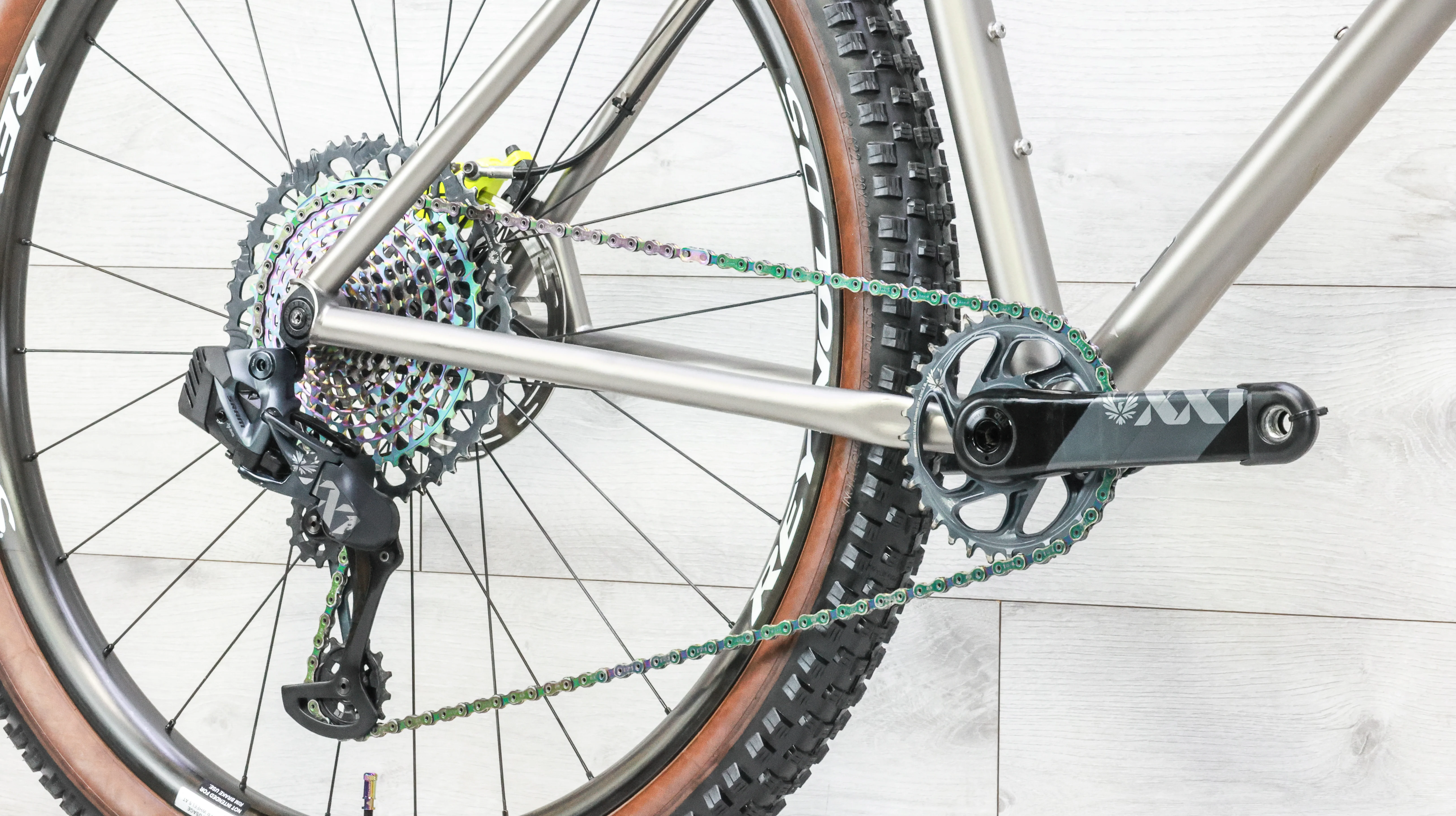 Merlin Telluride XLM120 Titanium Mountain Bike - 2023, XX-Large - Image 6