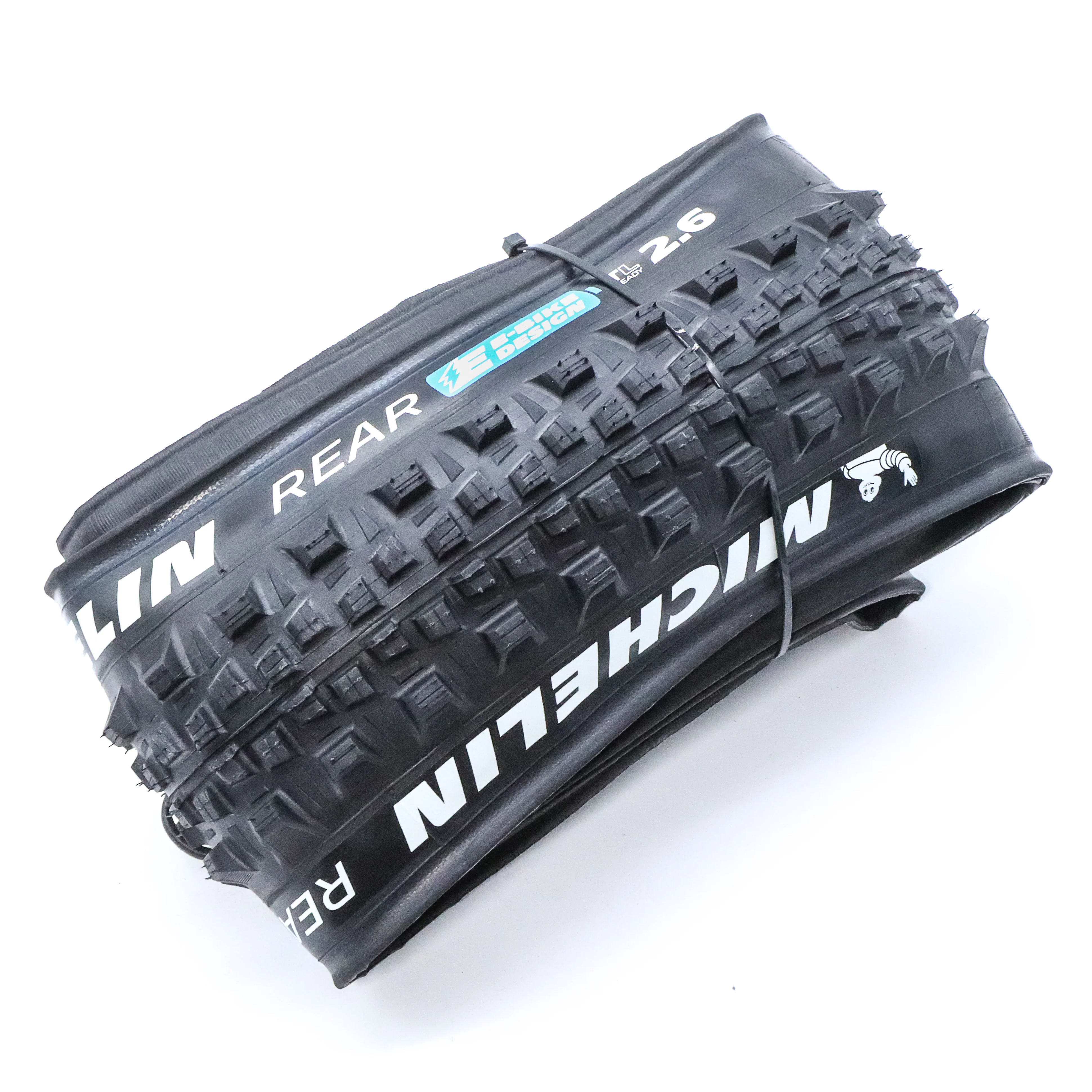 Michelin E-Wild Rear MTB Tire – 27.5 x 2.60, Tubeless Ready, Folding - Image 2