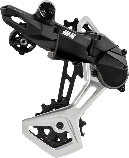 microSHIFT Advent MX 1x11-Speed Groupset - MX Trail Shifter, MX Pro Rear Derailleur, Aluminum Cage, Clutch, 11-50t Cassette, For HG Driver - Image 3