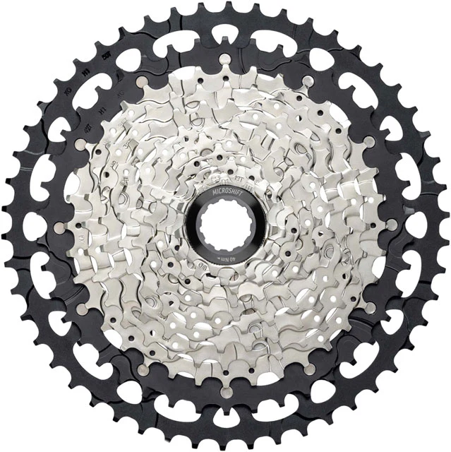 microSHIFT Advent MX 1x11-Speed Groupset - MX Trail Shifter, MX Pro Rear Derailleur, Aluminum Cage, Clutch, 11-50t Cassette, For HG Driver - Image 4