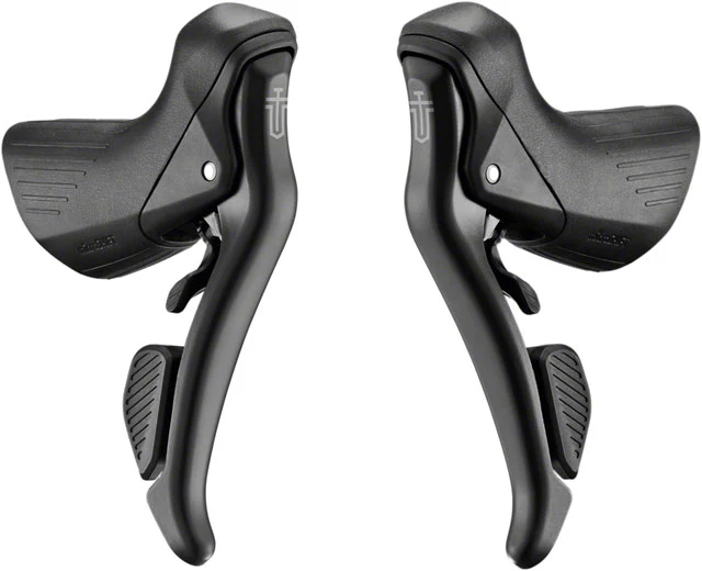 microSHIFT Sword Black 2x9-Speed Groupset - Includes Brake/Shifters, Front Derailler Braze-On, Rear Derailleur Long Cage, 11-38t Cassette - Image 2