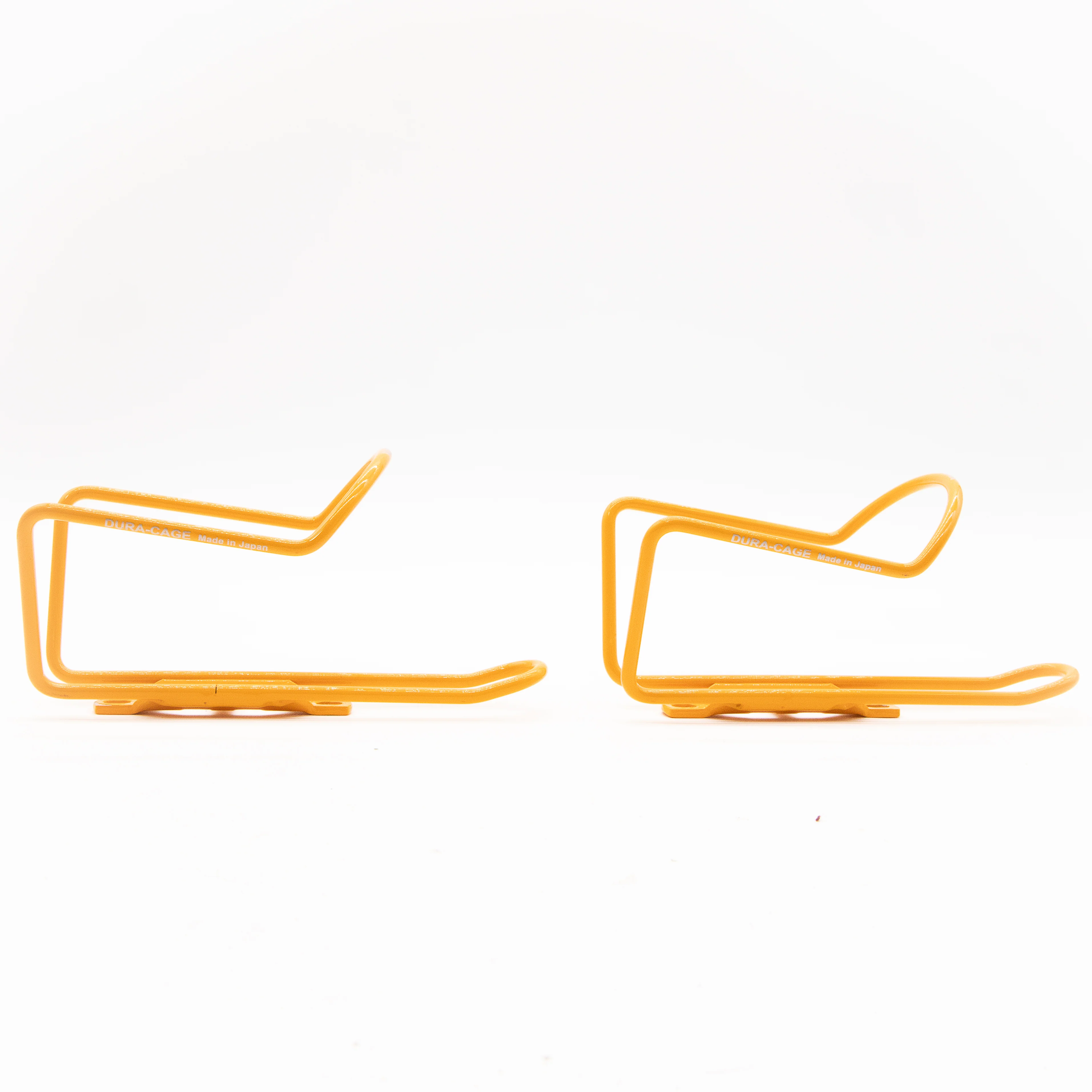 Minoura Dura Bicycle Bottle Cage Powder Yellow Pair 81g - Image 2