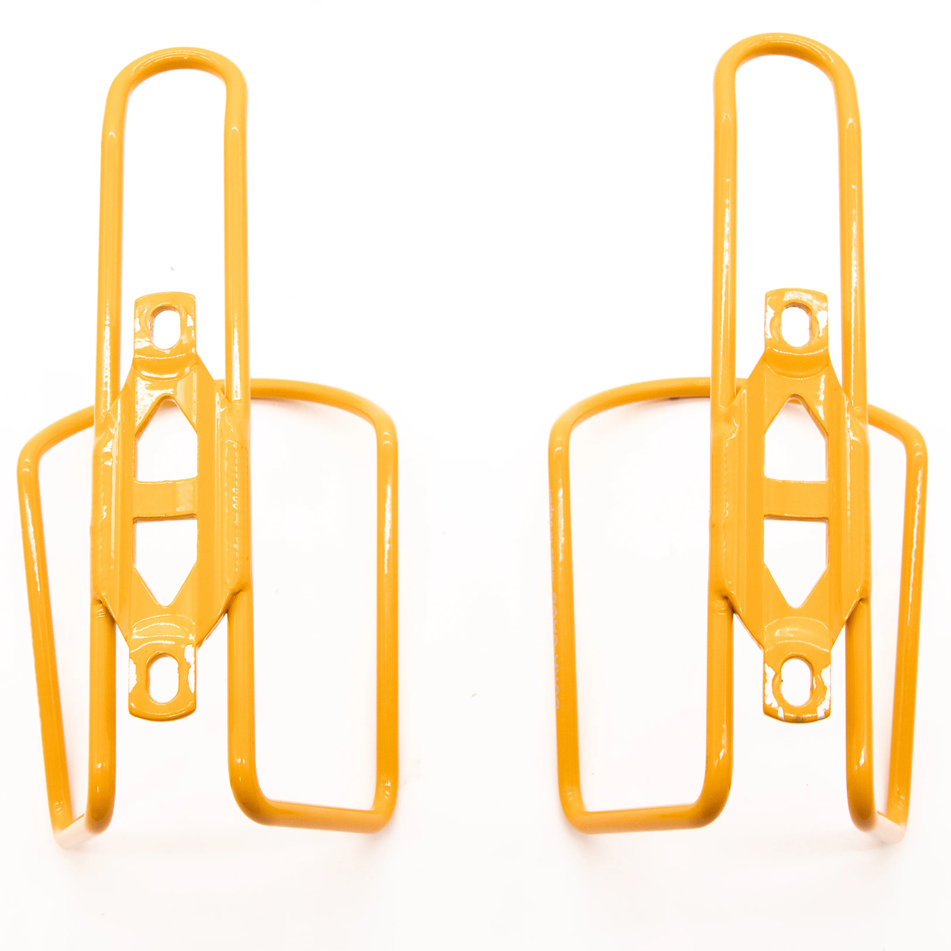 Minoura Dura Bicycle Bottle Cage Powder Yellow Pair 81g - Image 3
