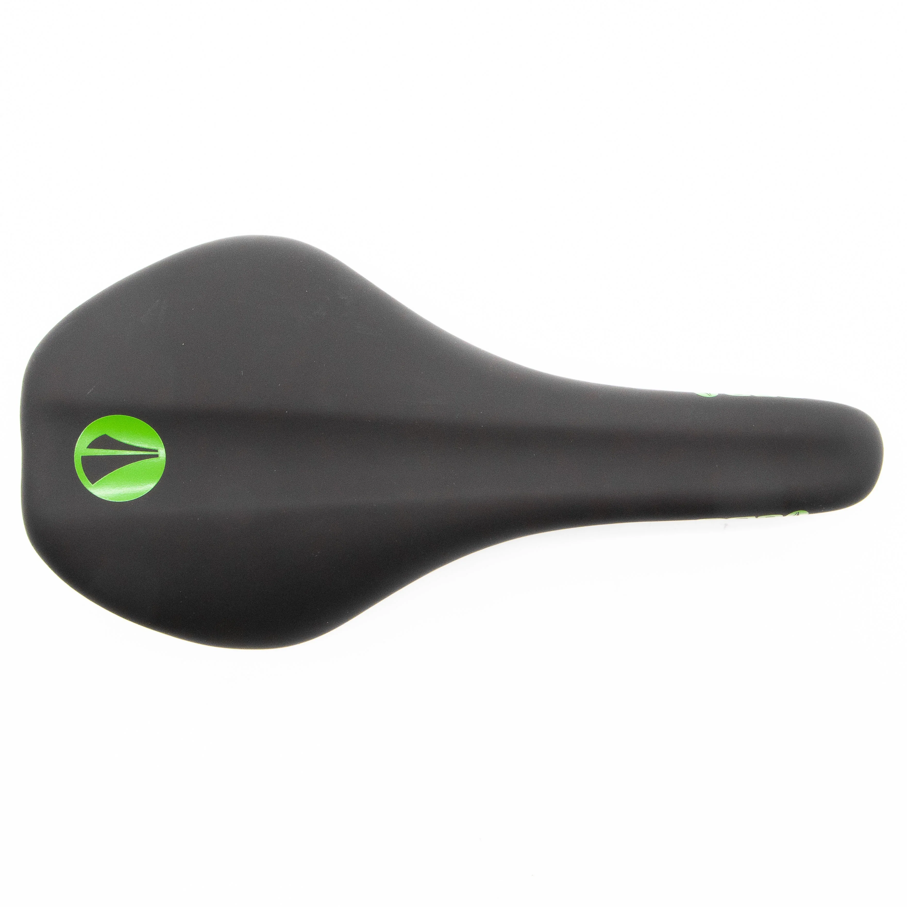 New SDG Duster Black Green MTB Saddle Steel Rails - Image 7
