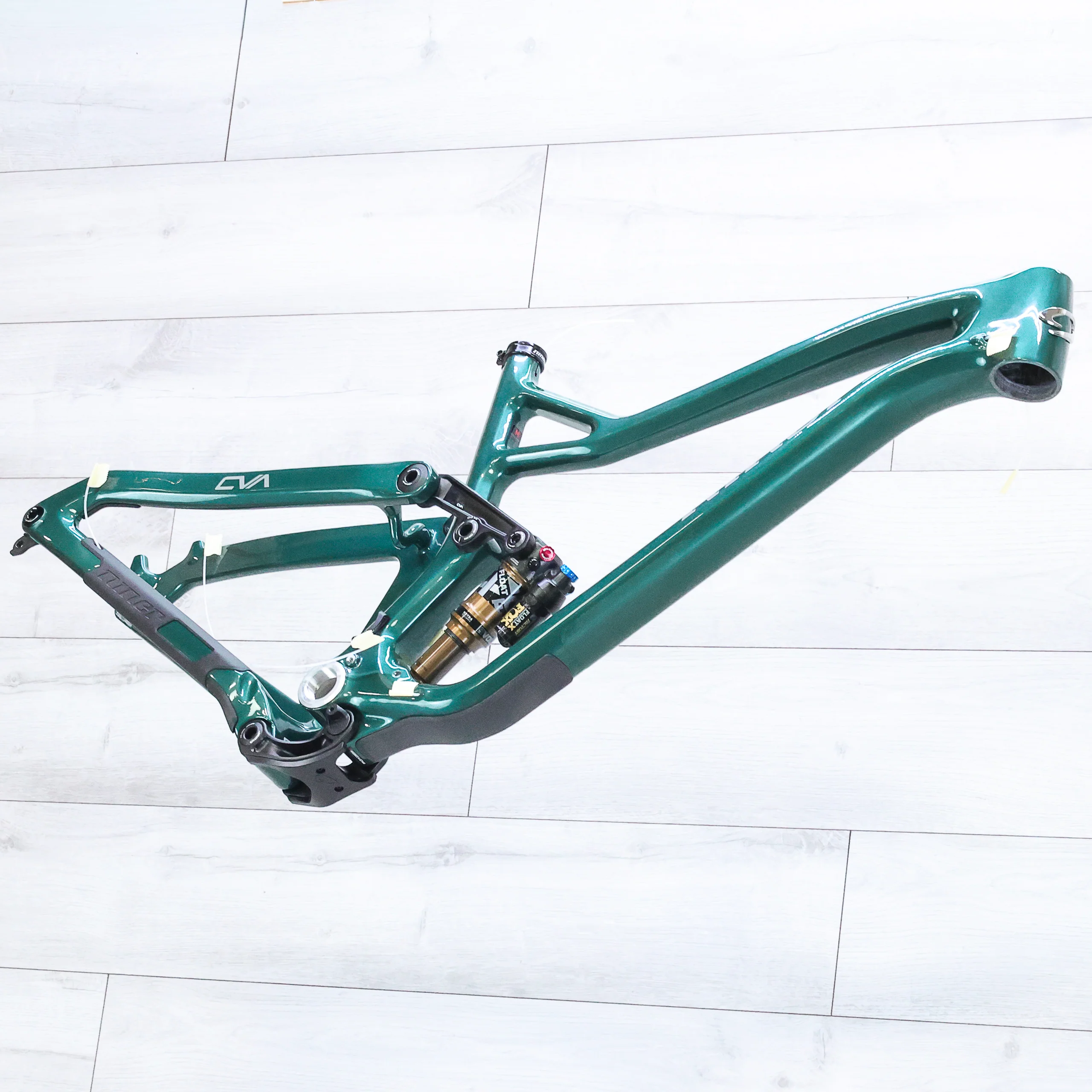 Niner JET 9 RDO Full Suspension Frame - Fox Float X Factory - Emerald Green - Image 5