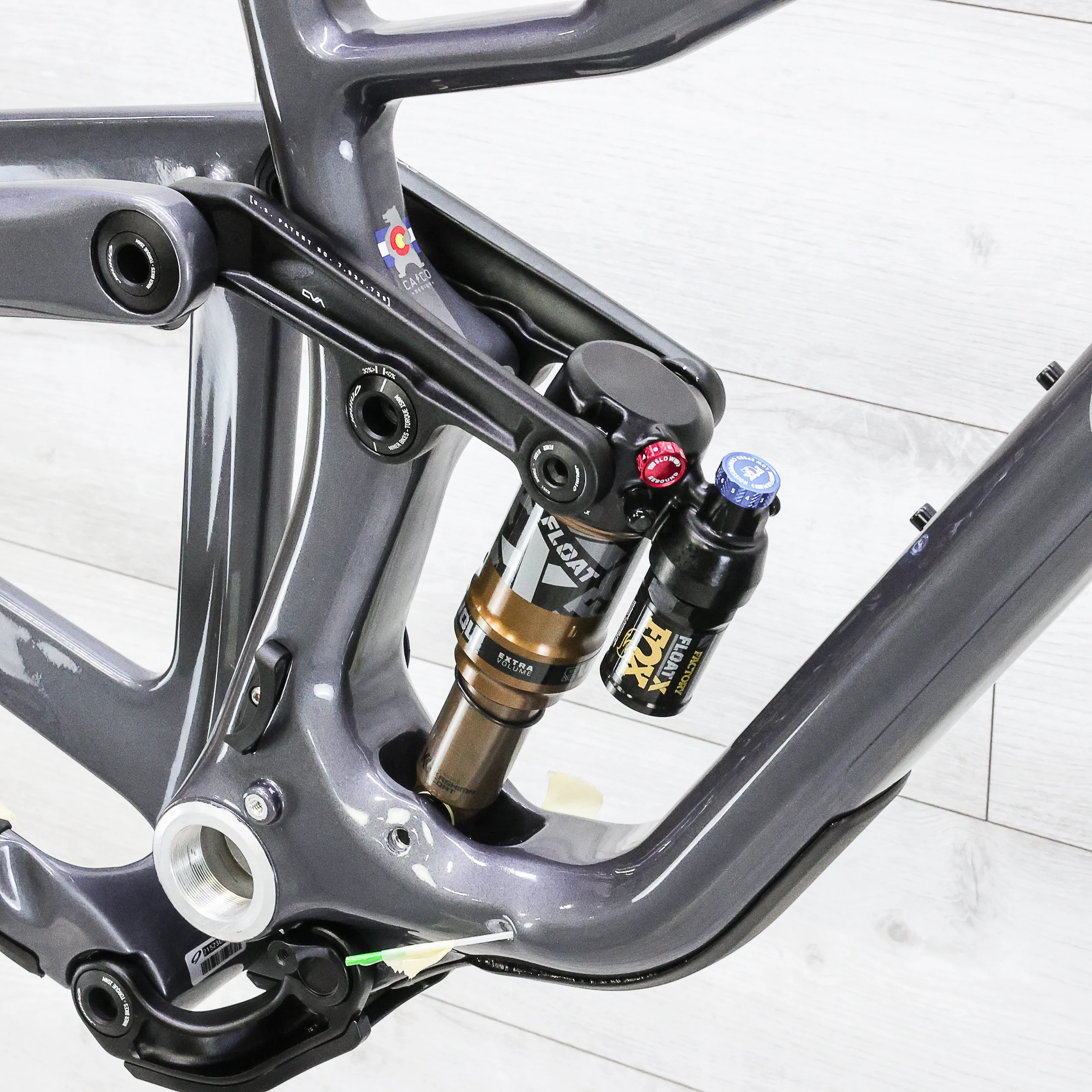 Niner JET 9 RDO Full Suspension Frame - Fox Float X Factory - Magnetic Grey - Image 6