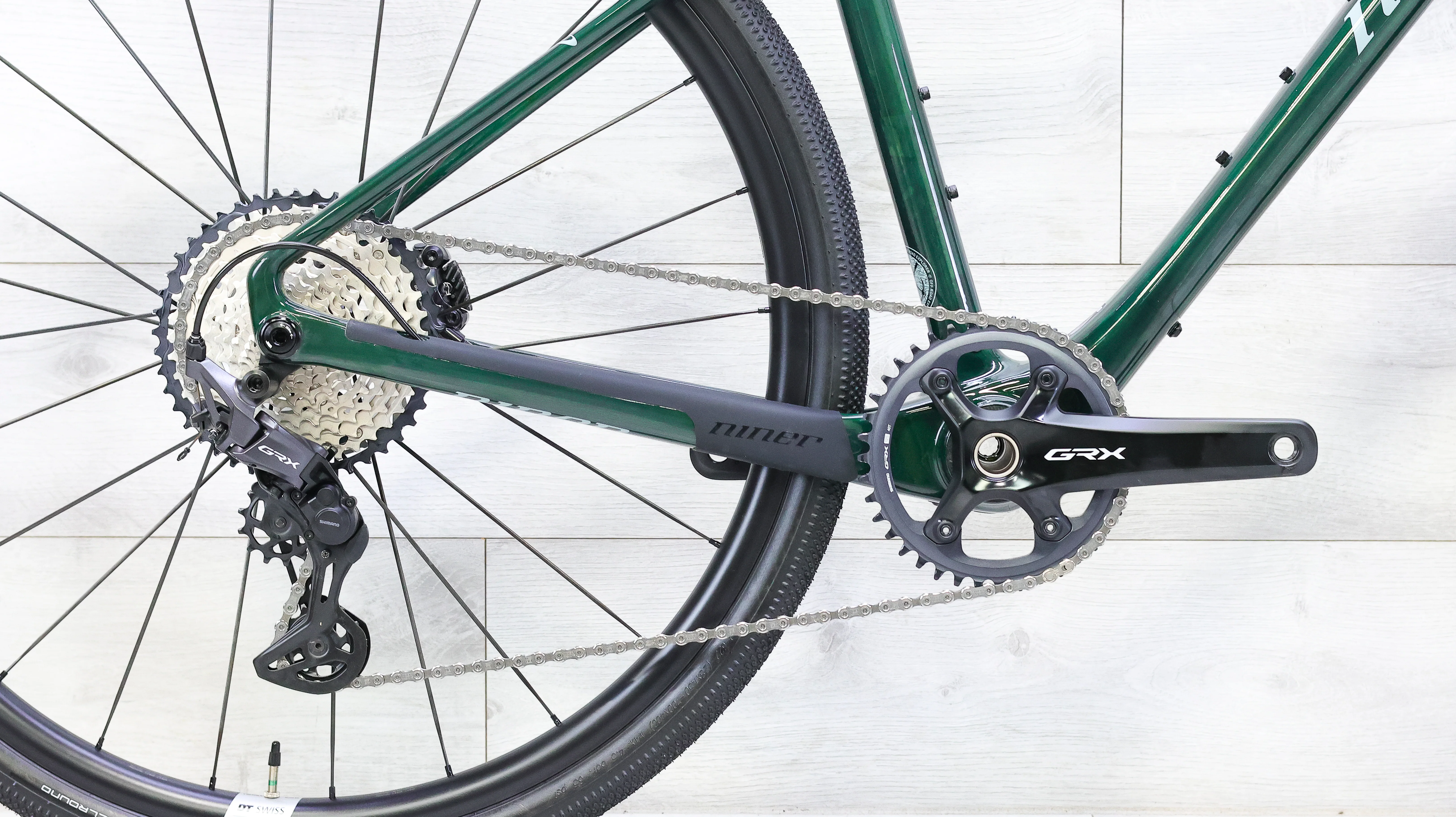 Niner ORE 9 RDO - 4 Star Shimano GRX 800 Gravel Bike - Transparent Green - Image 6