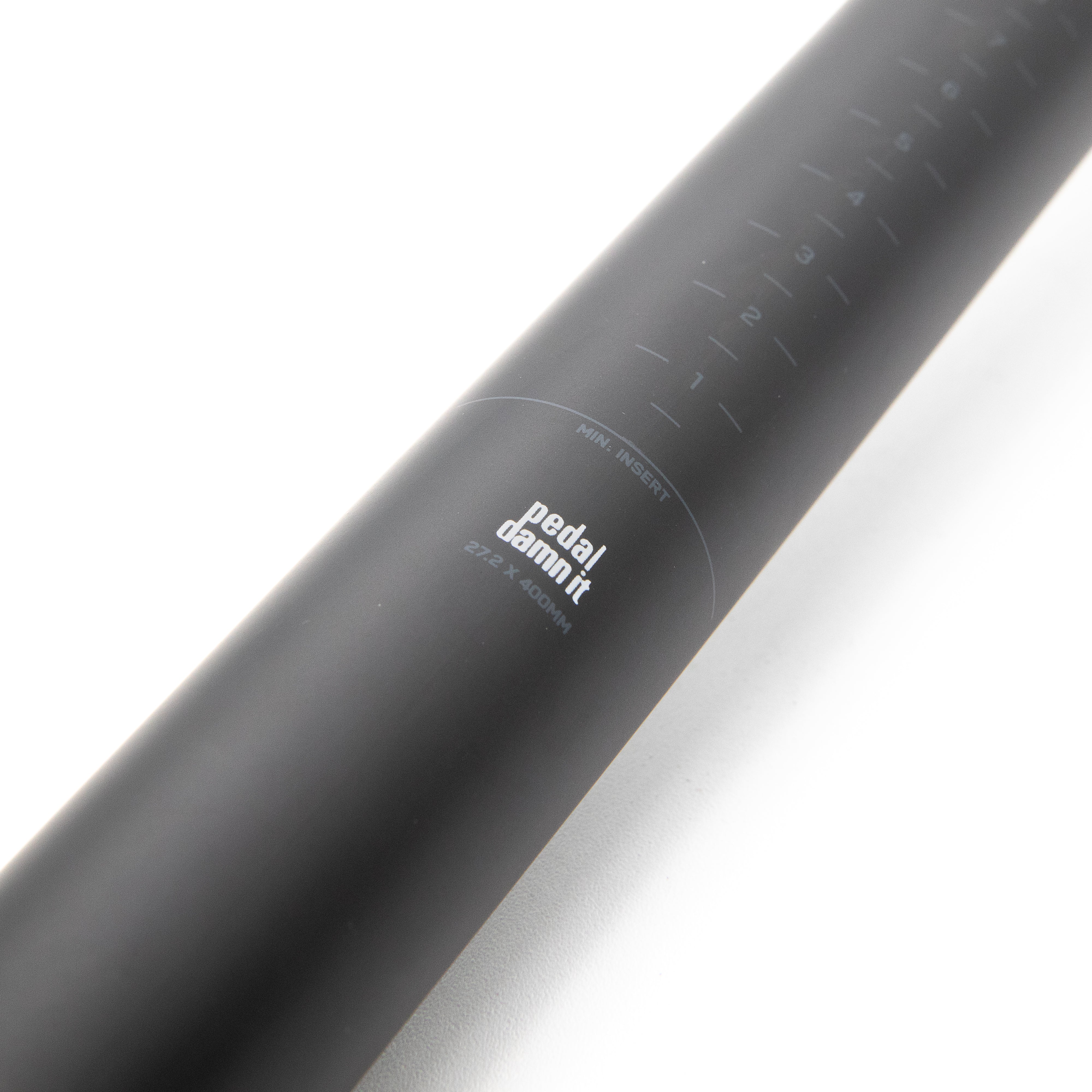 Niner RDO Setback Carbon Seatpost - Slate Gray - 27.2 x 400mm - Image 6