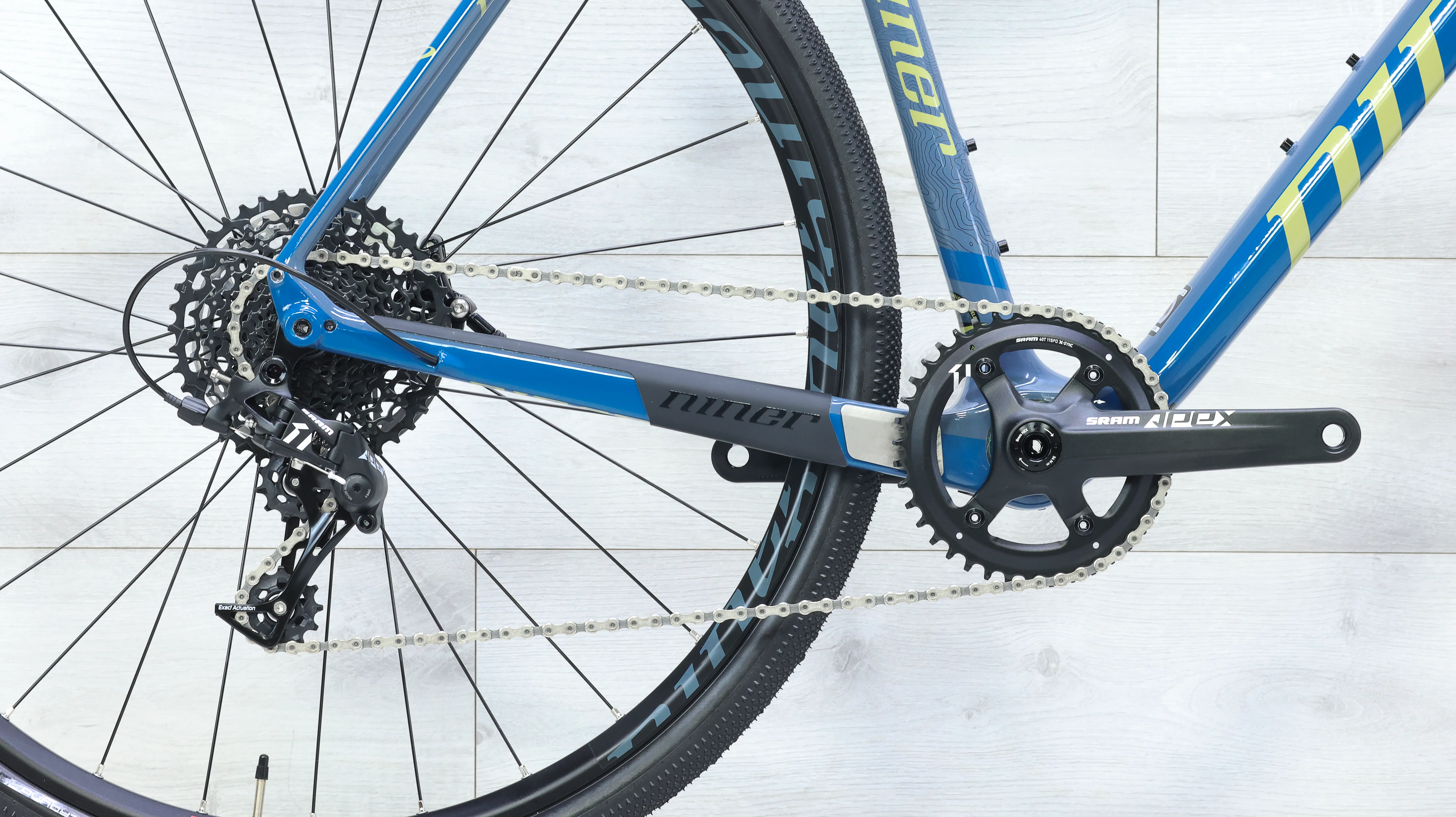 Niner RLT 9 RDO 2-Star Gravel Bike Blue Sand - 2023, 62cm - Image 5