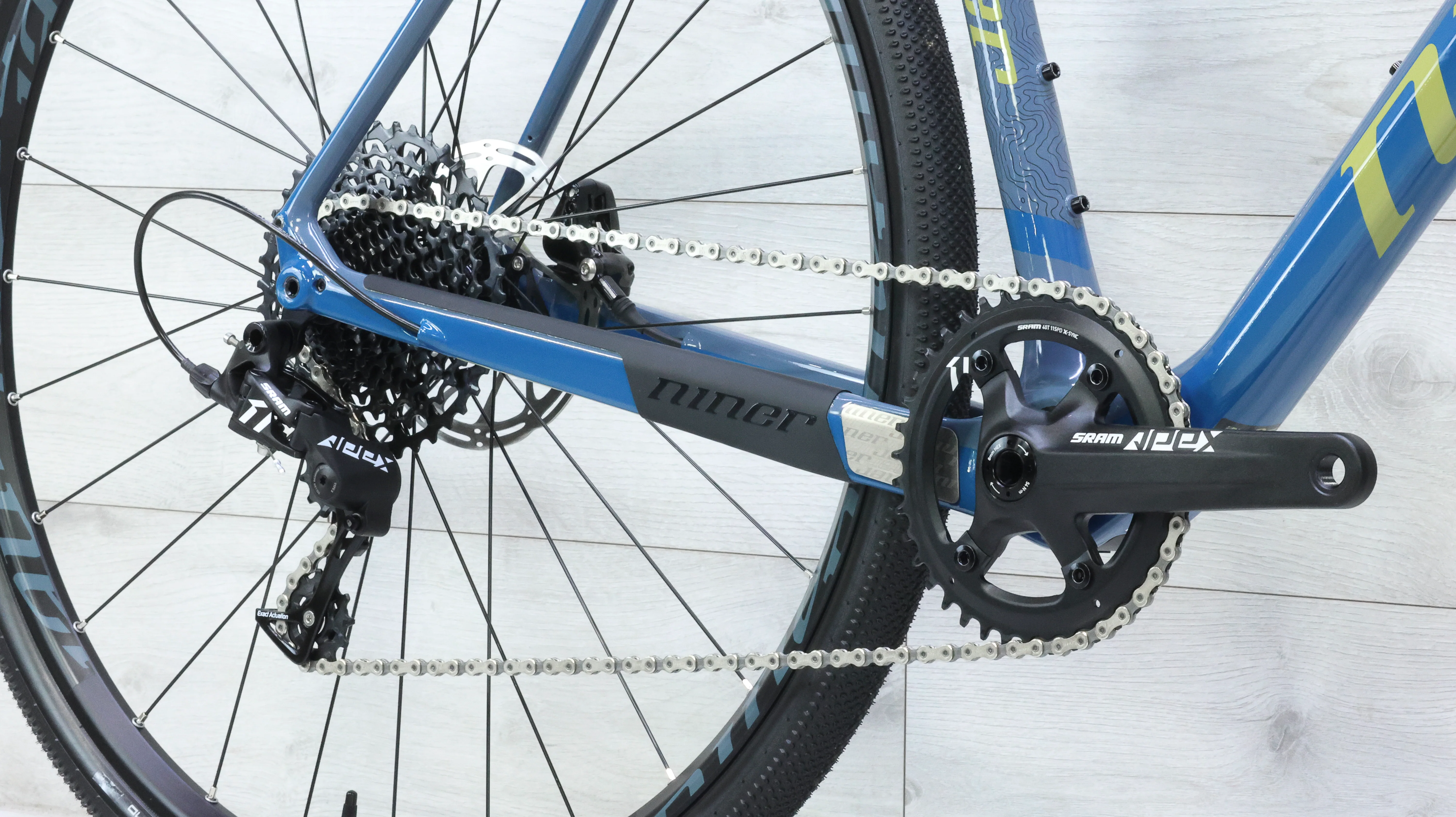 Niner RLT 9 RDO 2-Star Gravel Bike Blue Sand - 2023, 62cm - Image 6