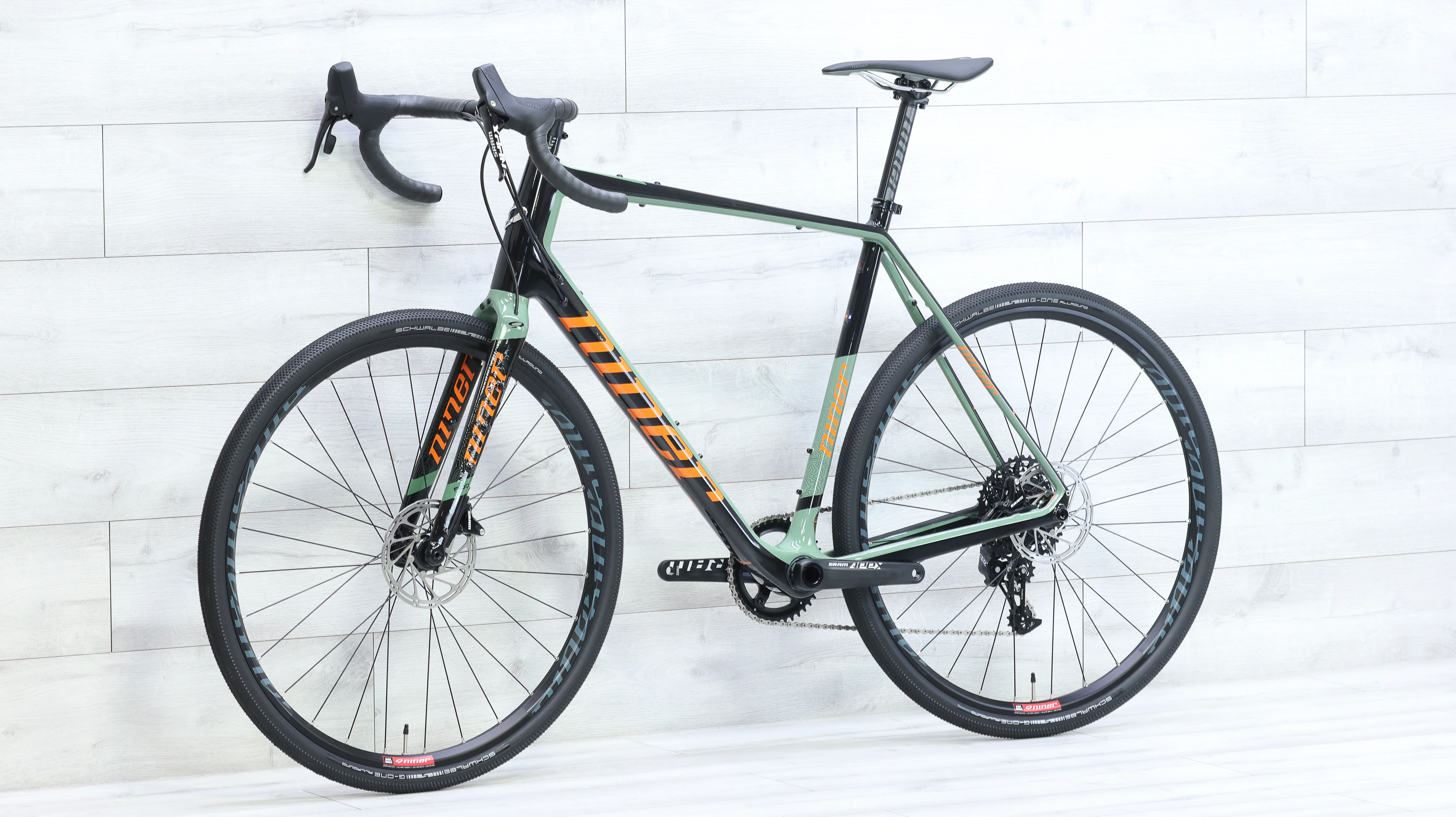 Niner RLT 9 RDO 2-Star Gravel Bike Olive/Orange - 2023, 62cm - Image 4