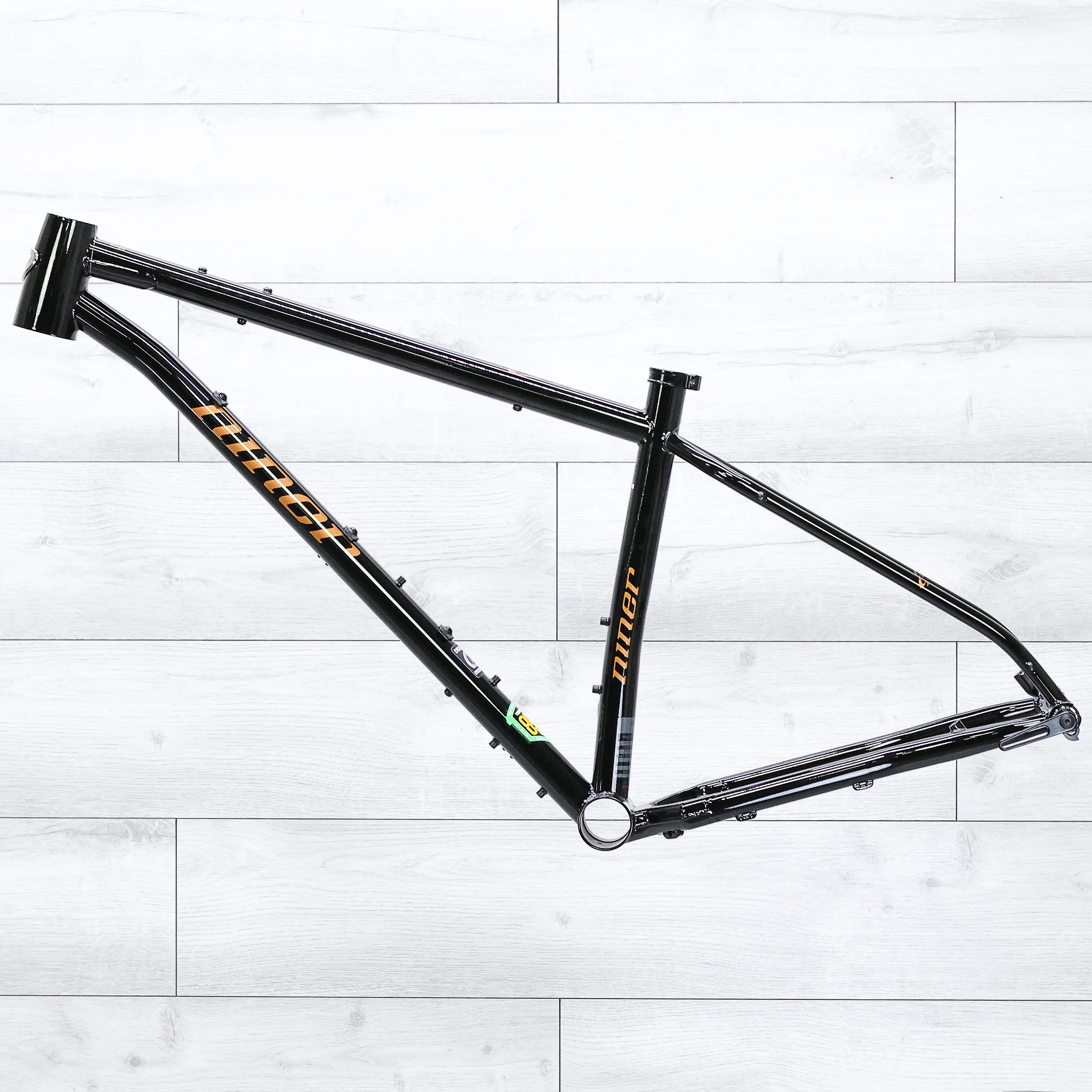 Niner SIR 9 Steel Hardtail Mountain Bike Frame - Black/Bronze - Image 3