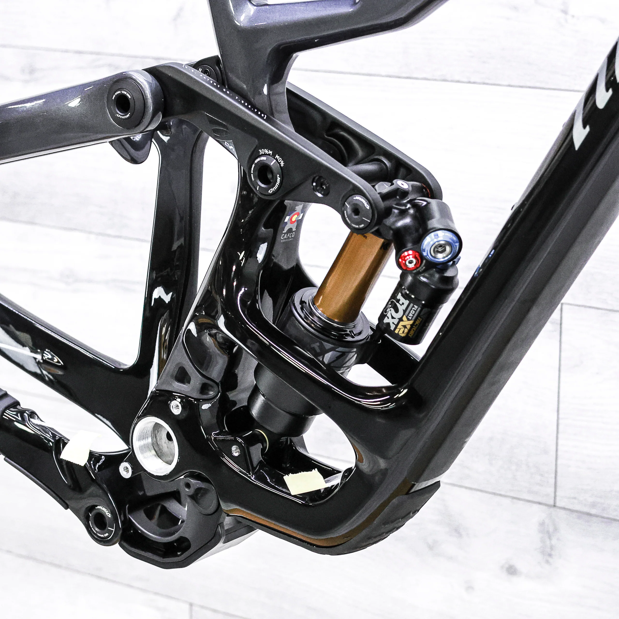 Niner WFO 9 RDO Full Suspension Frame – Fox Float X2 Factory, Fade To Black - Image 5