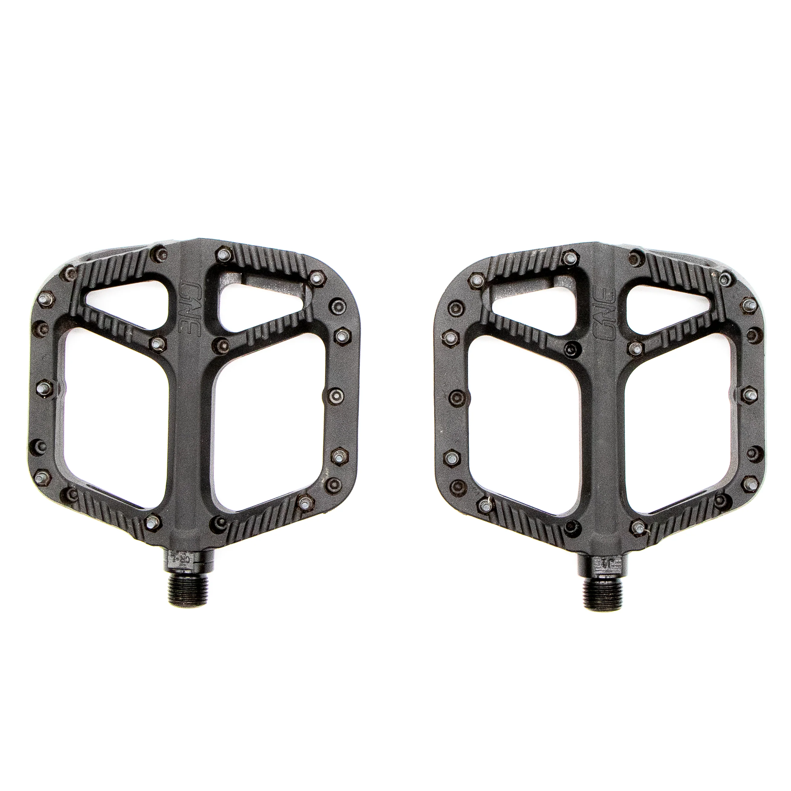 OneUp Composite Flat Platform MTB Pedals Black 367g - Image 3