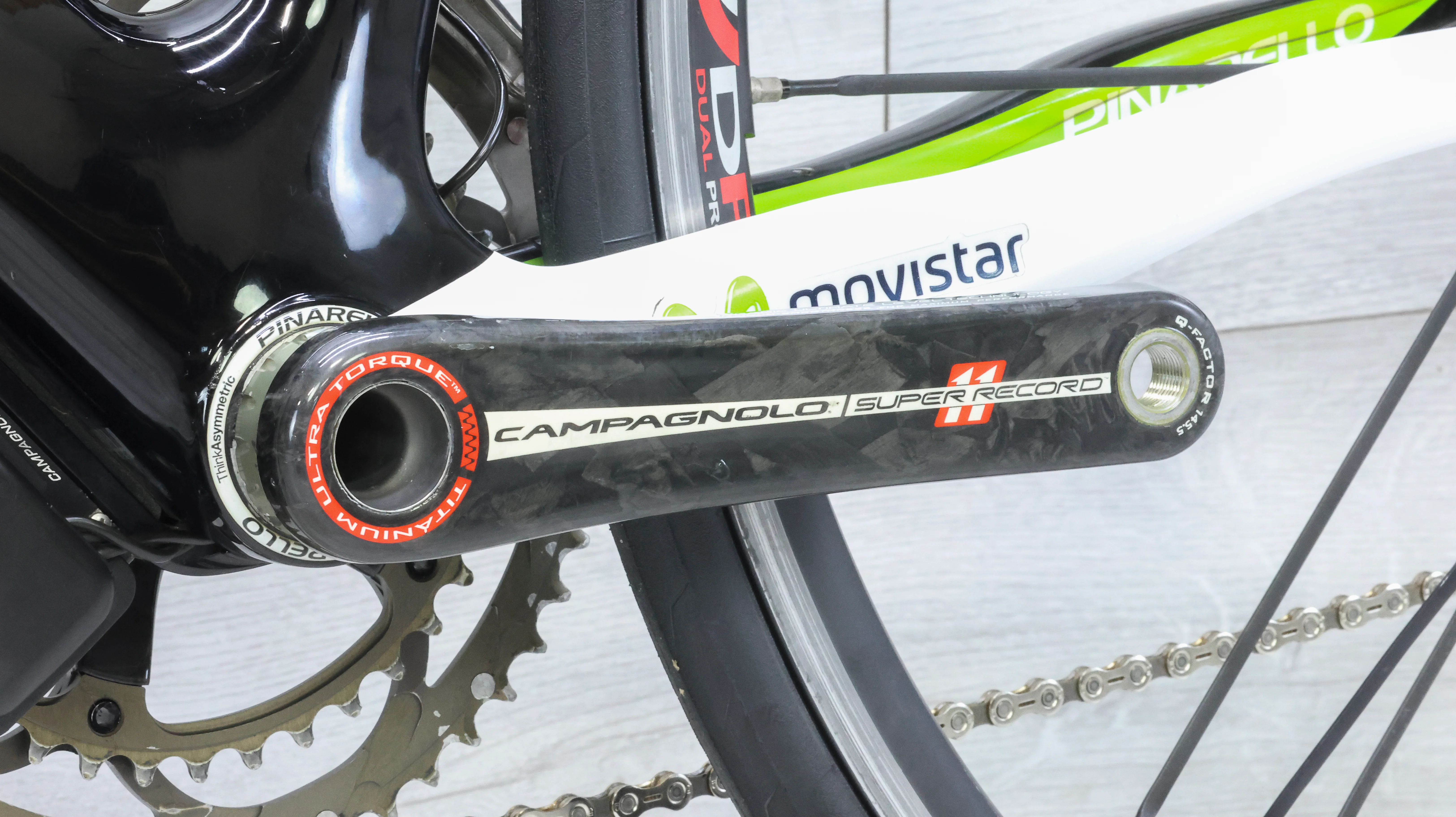 Pinarello Dogma 65.1 Team Movistar Campagnolo Super Record Road Bike - 2014, 56cm - Image 7