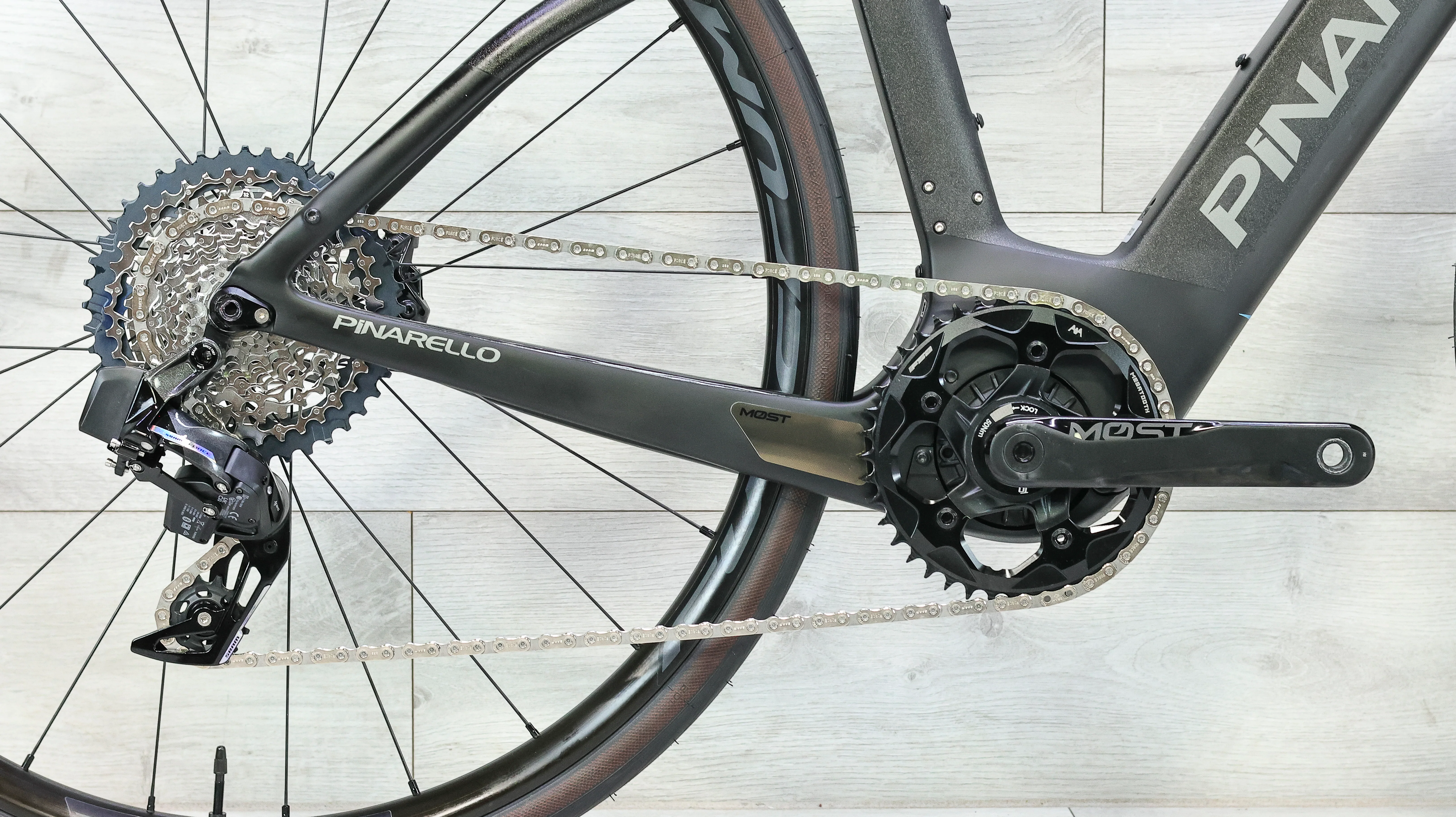 Pinarello Nytro E7 Gravel Force AXS Gravel E-Bike - 2025, 50cm - Image 5
