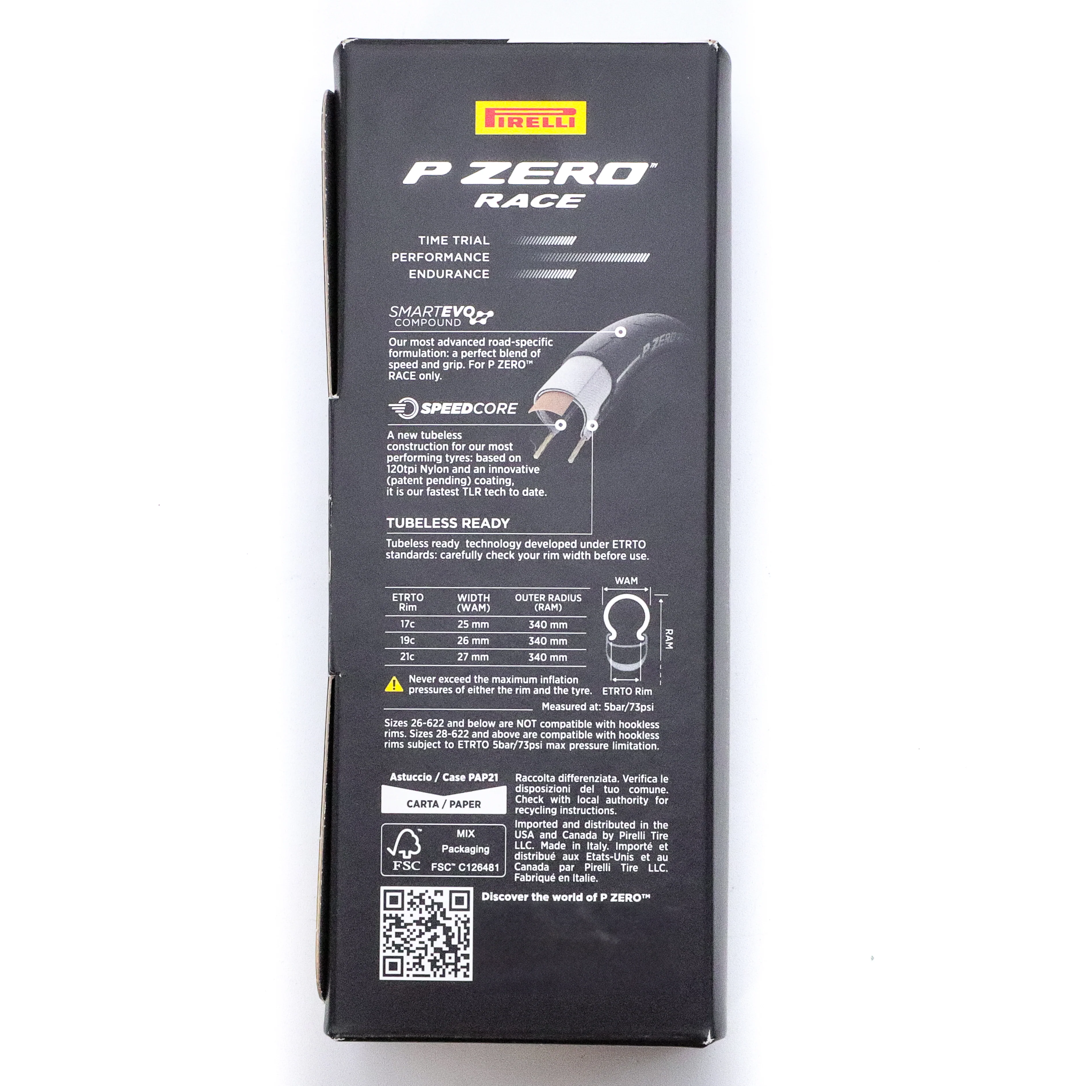 Pirelli P Zero Race TLR 700x26c Road Tire β Tubeless, SmartEVO, SpeedCORE, Gold Colour Edition - Image 3