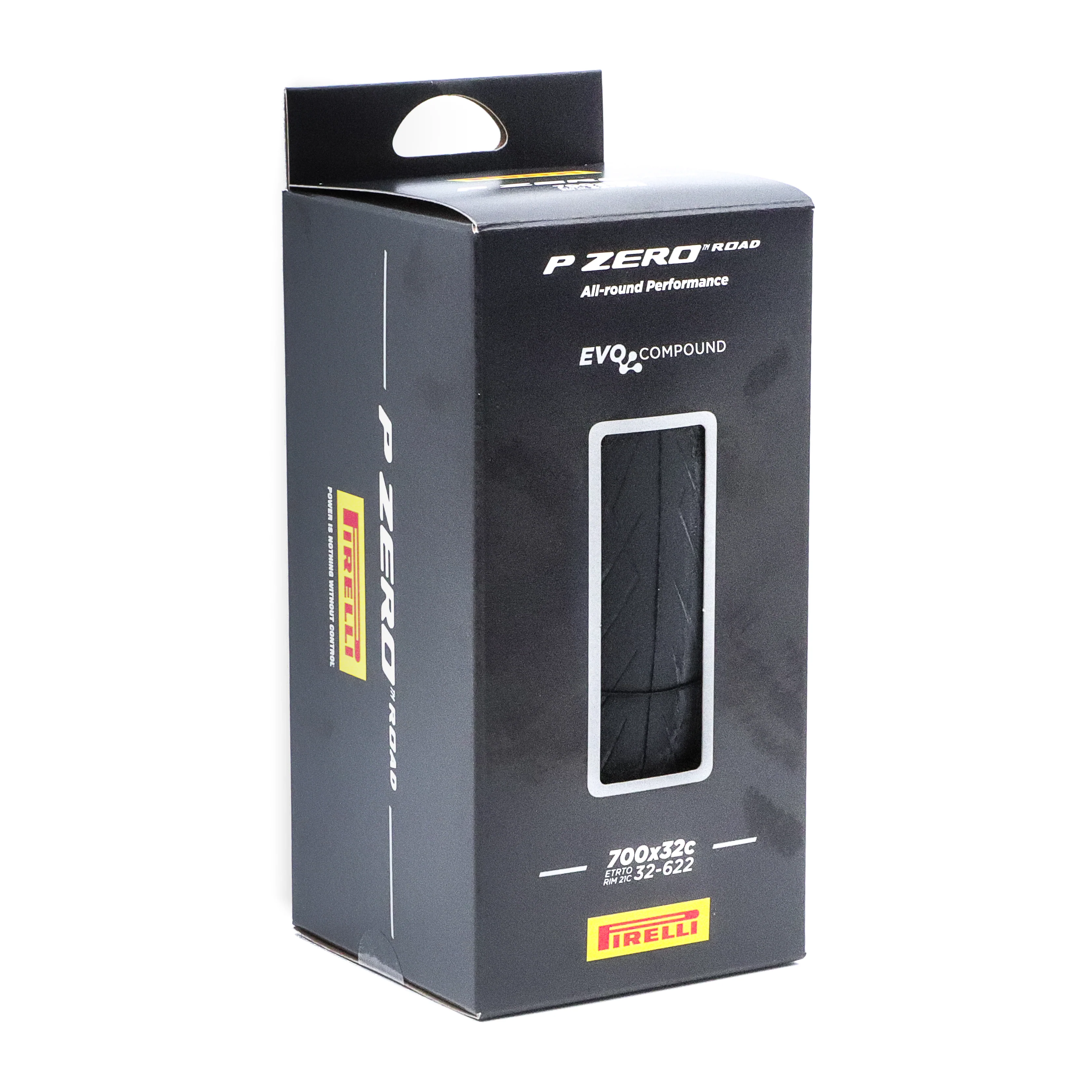 Pirelli P Zero Road Bike Tire 700x32c, Folding Tube-Type - Clincher - Black, Techbelt - EVO Compound - Image 2