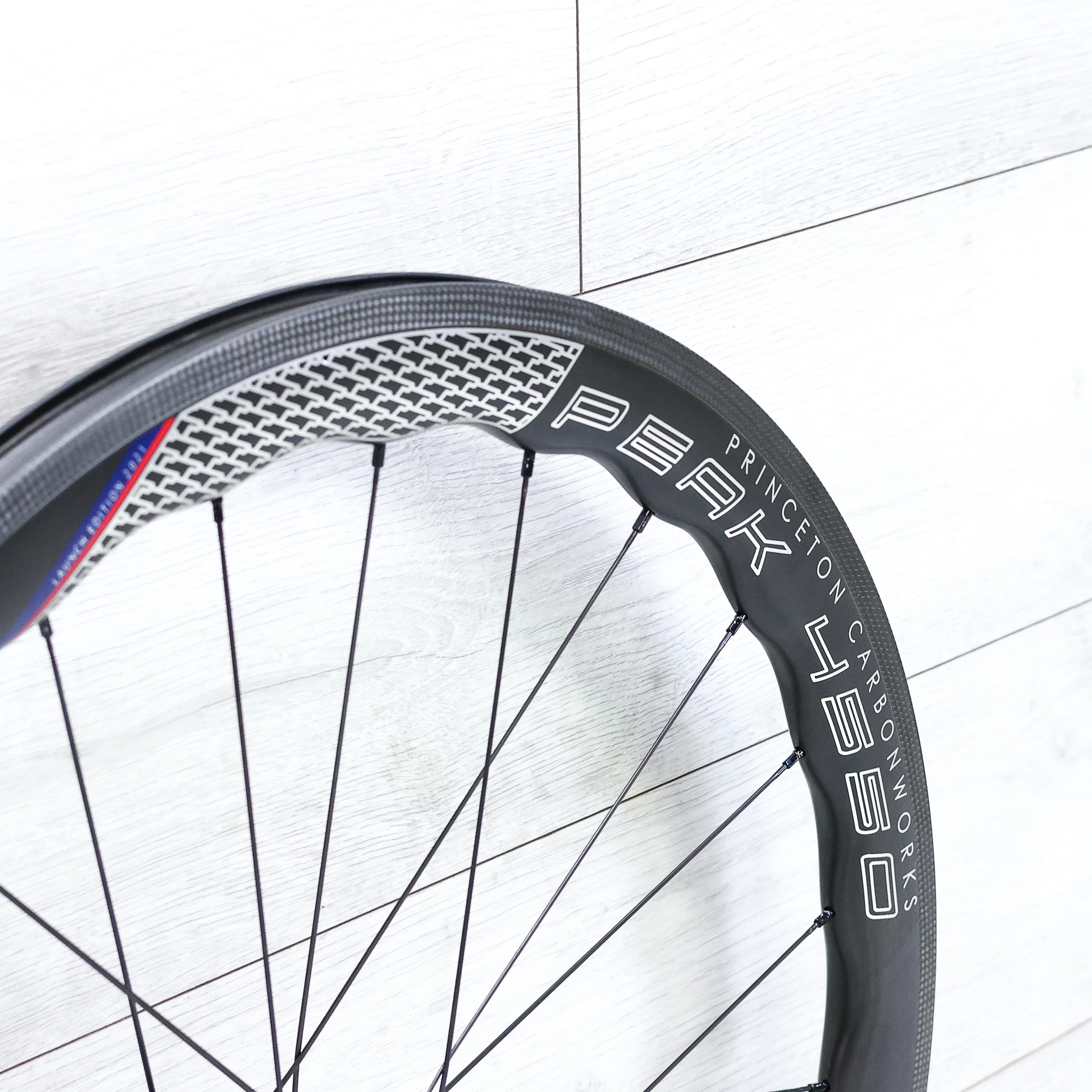 Princeton CarbonWorks Peak 4550 With Tune Hubs Carbon Rim Wheelset - 700c, Tubeless, Rim Brake, Shimano HG 10/11/12-Speed - Image 11