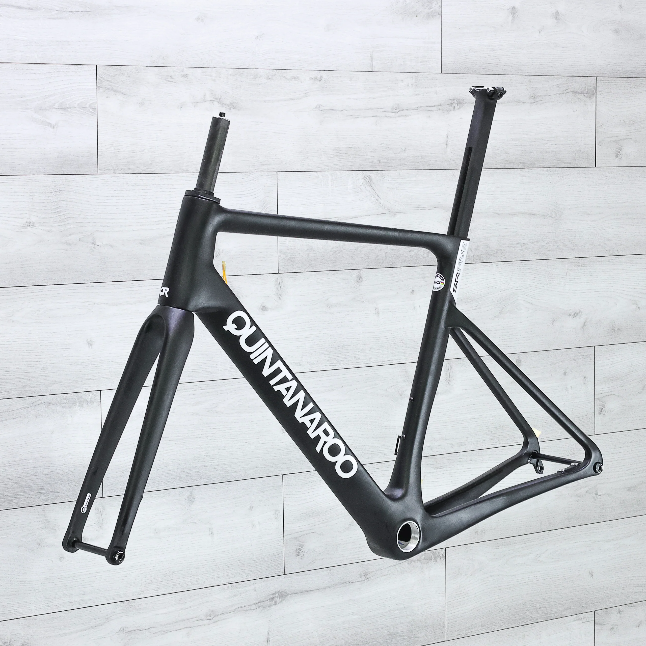 Quintana Roo SRfive Road Bike Frameset - Black, 2026 - Image 4