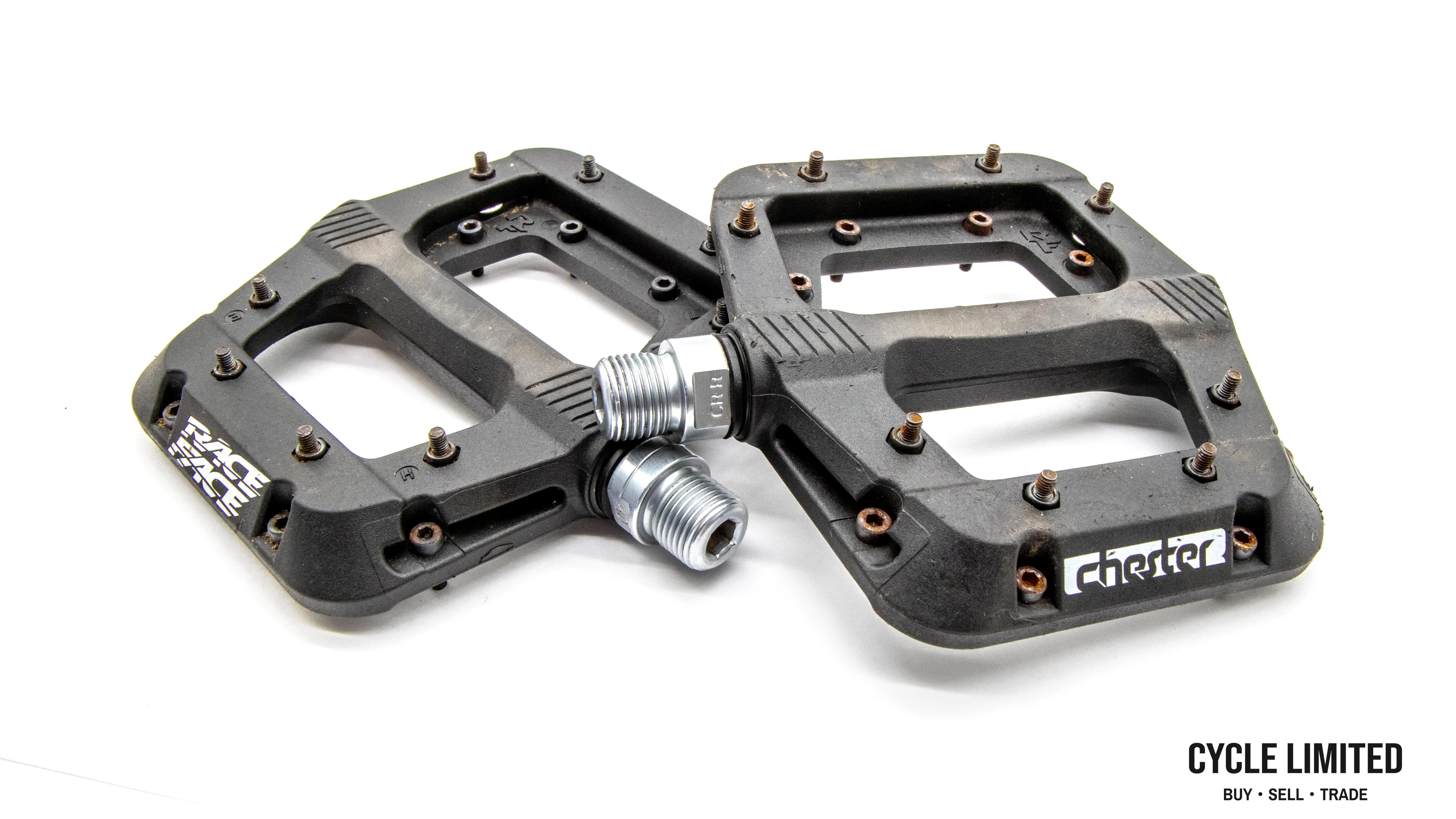 Race Face Chester Flat Black Pedals 367g - Image 2