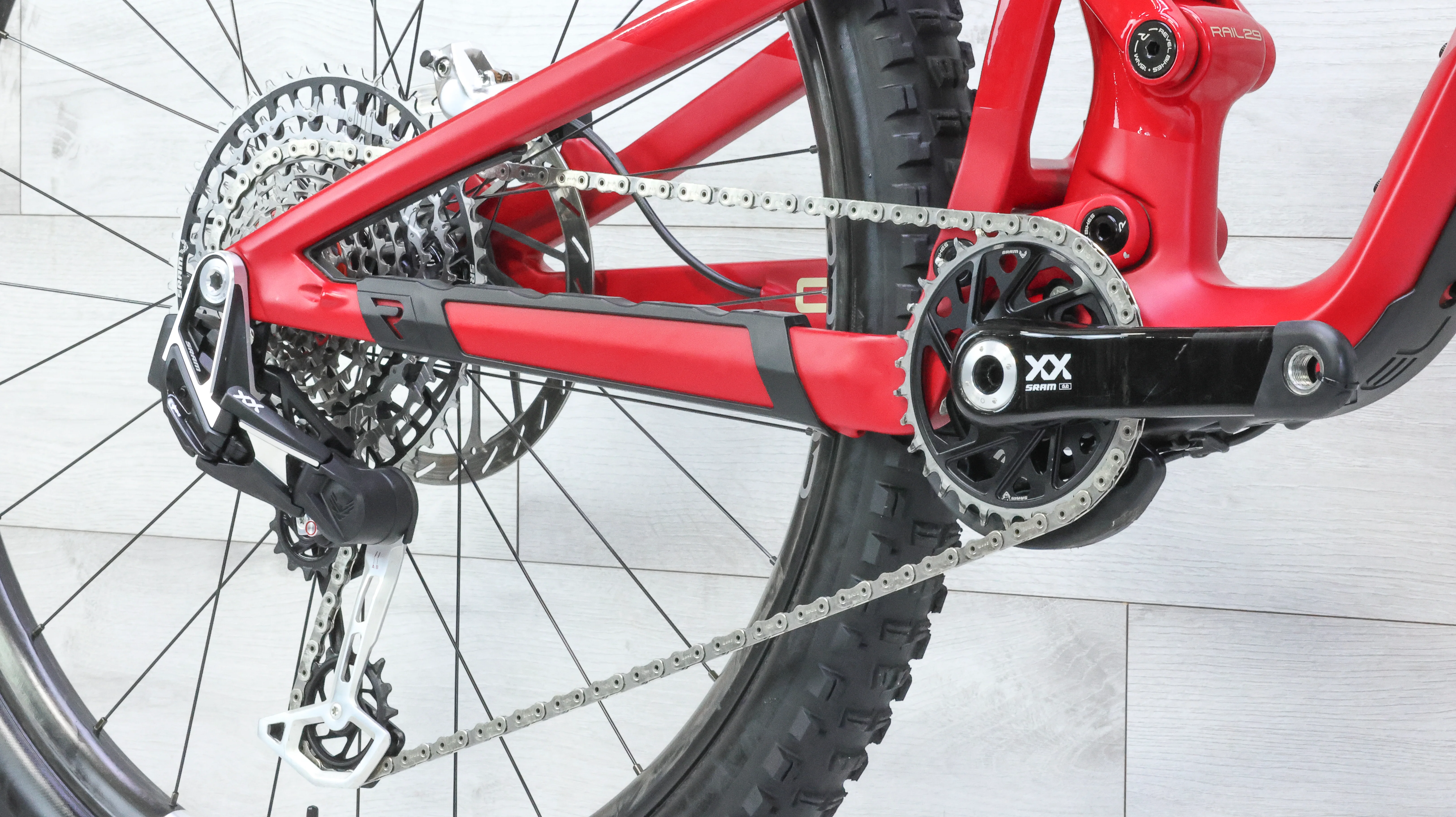 Revel Rail 29 SRAM XX T-Type AXS Mountain Bike - 2023, Large - Image 6