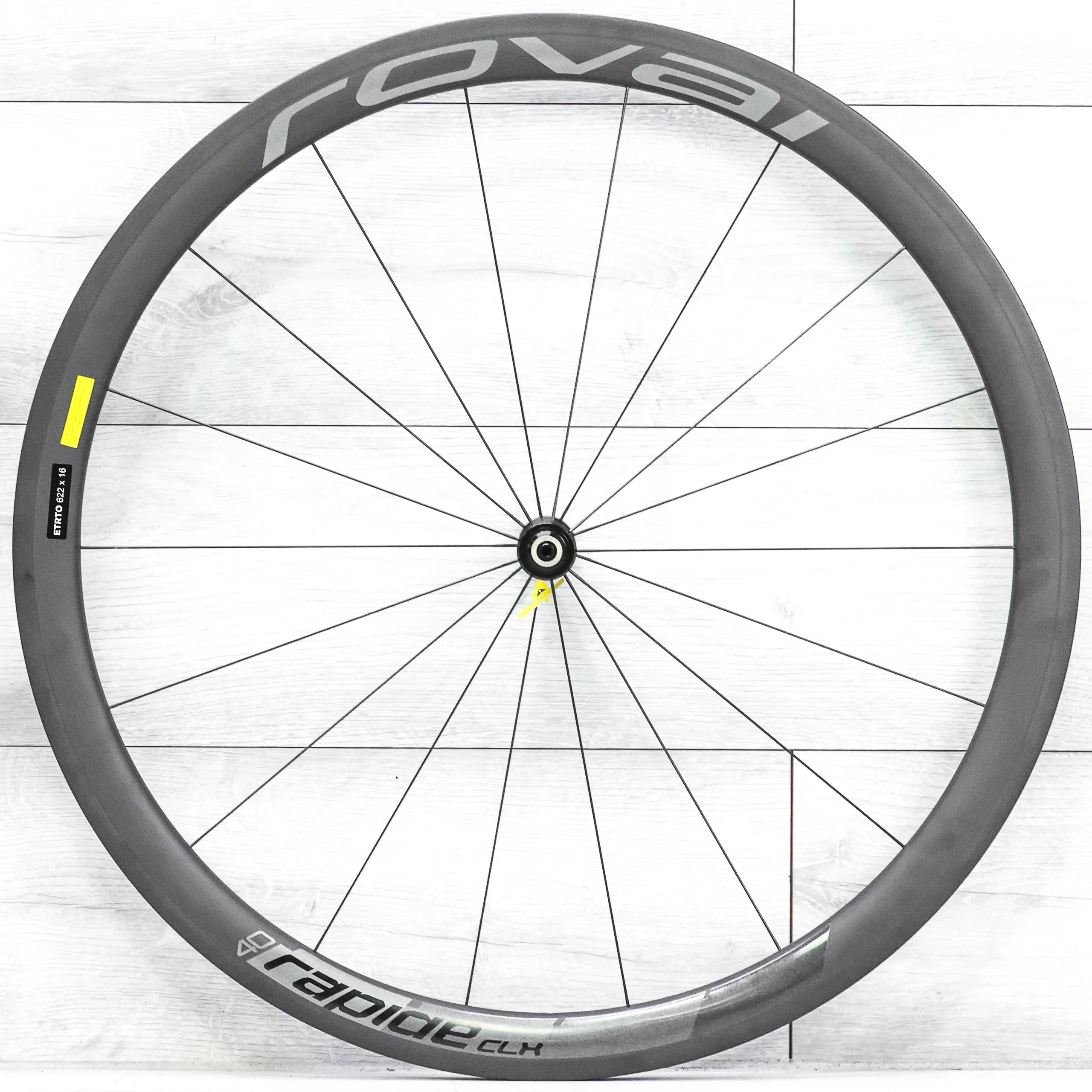 Roval Rapide CLX 40 Carbon Wheelset – 700c, Rim Brake, Clincher, HG 11-Speed - Image 6