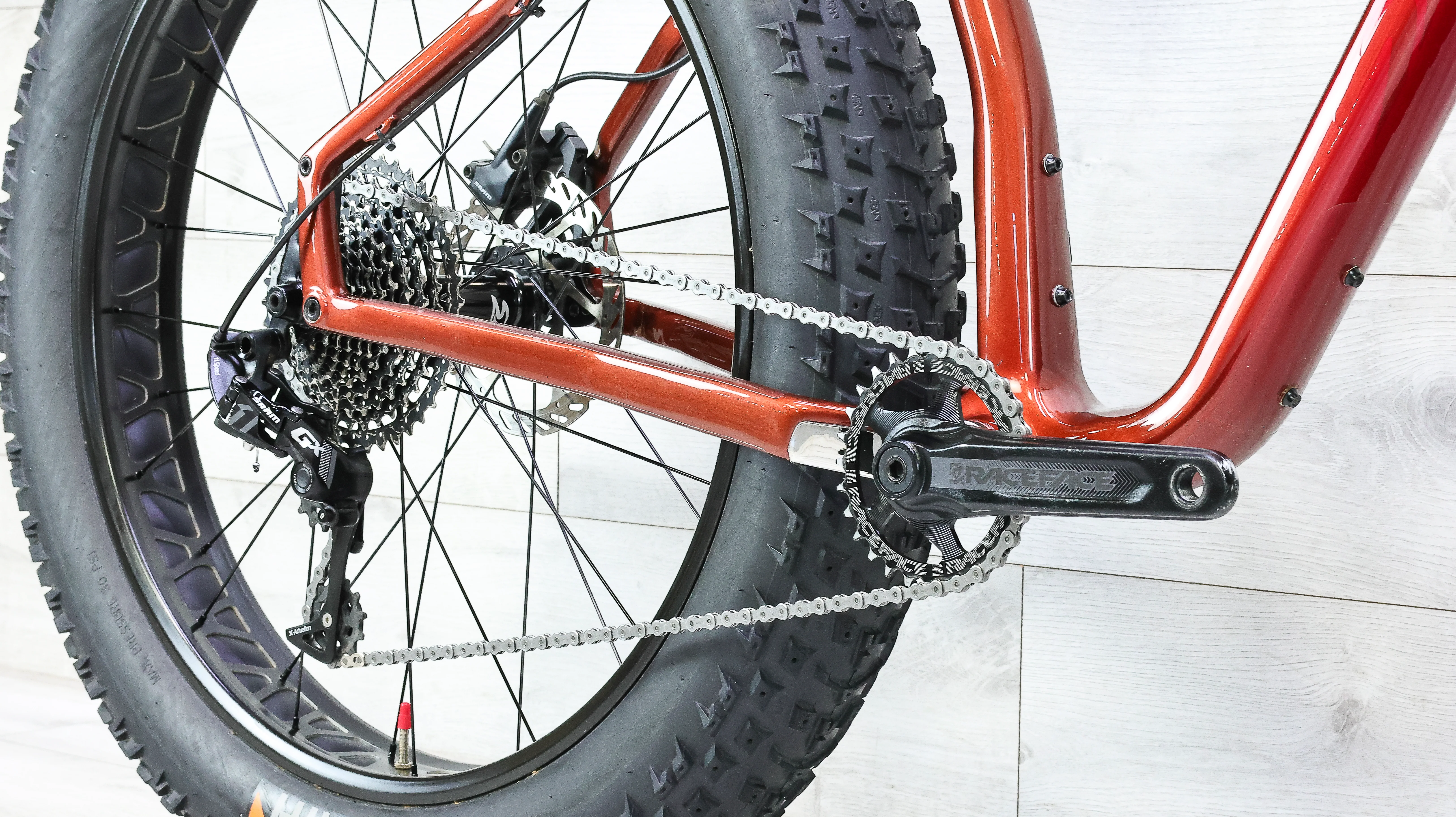 Salsa Mukluk Carbon GX Fat Bike - 2017, Medium - Image 6