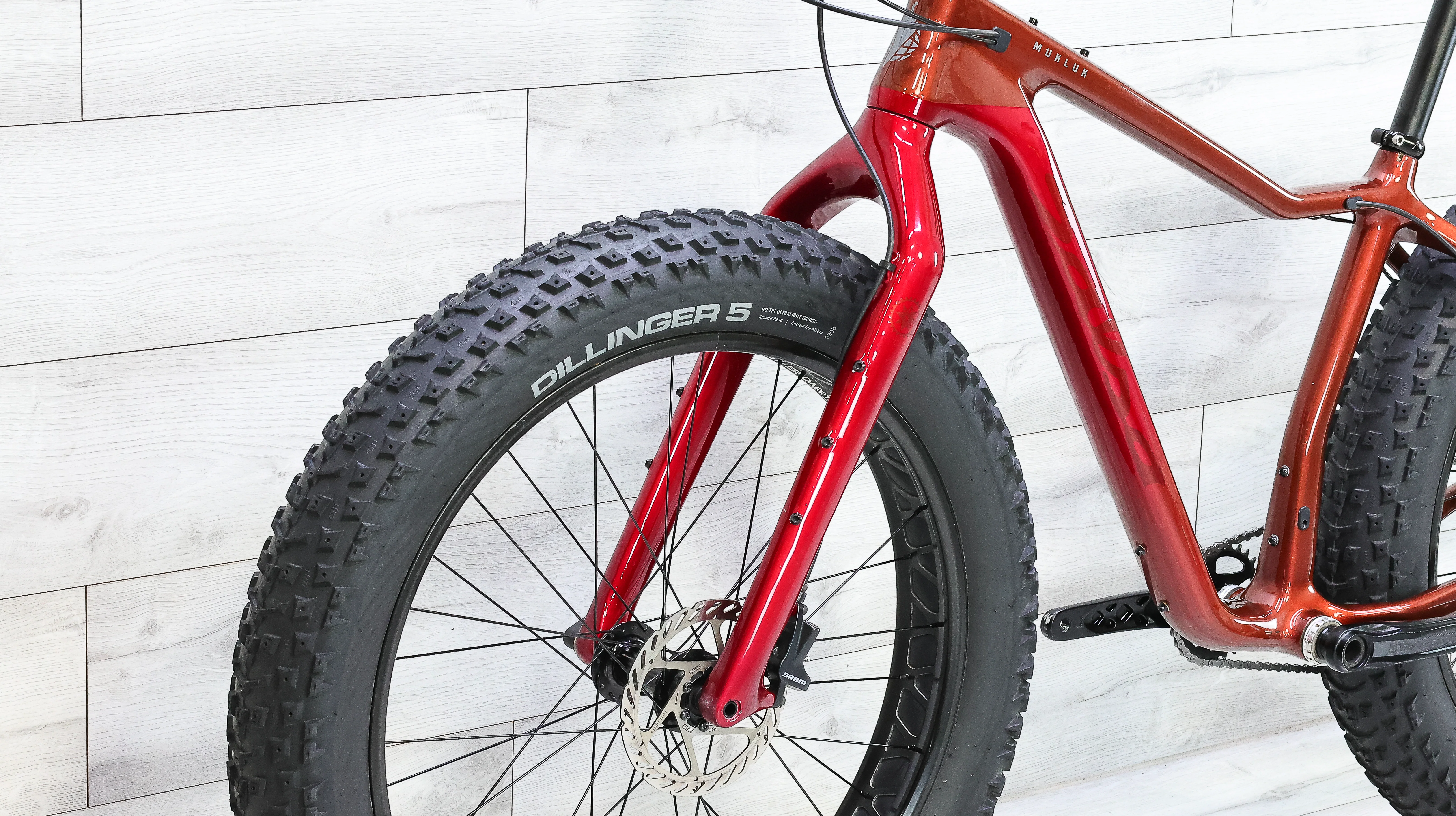 Salsa Mukluk Carbon GX Fat Bike - 2017, Medium - Image 9