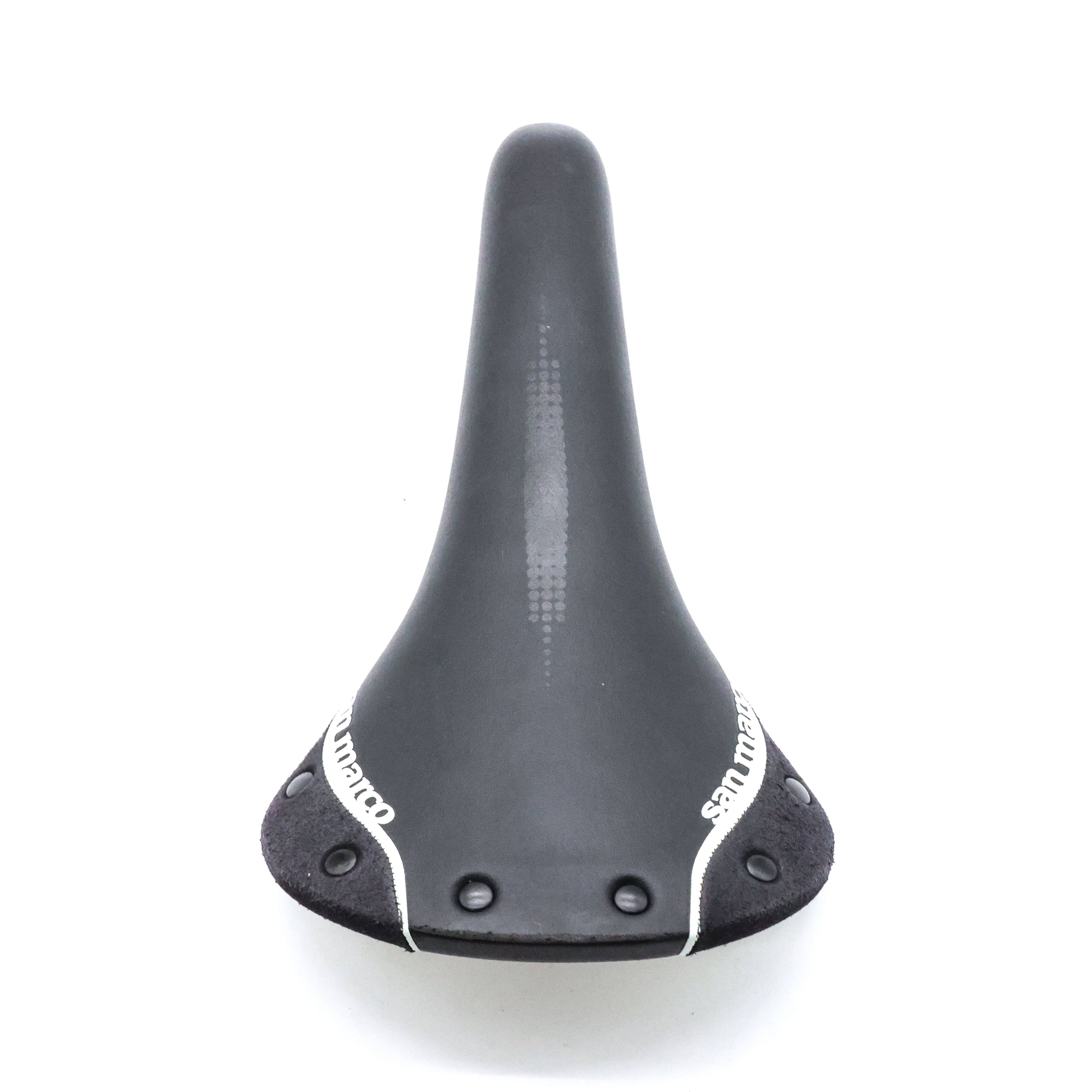 San Marco Regale Rivet Black Road Bike Saddle - 150mm - Image 3
