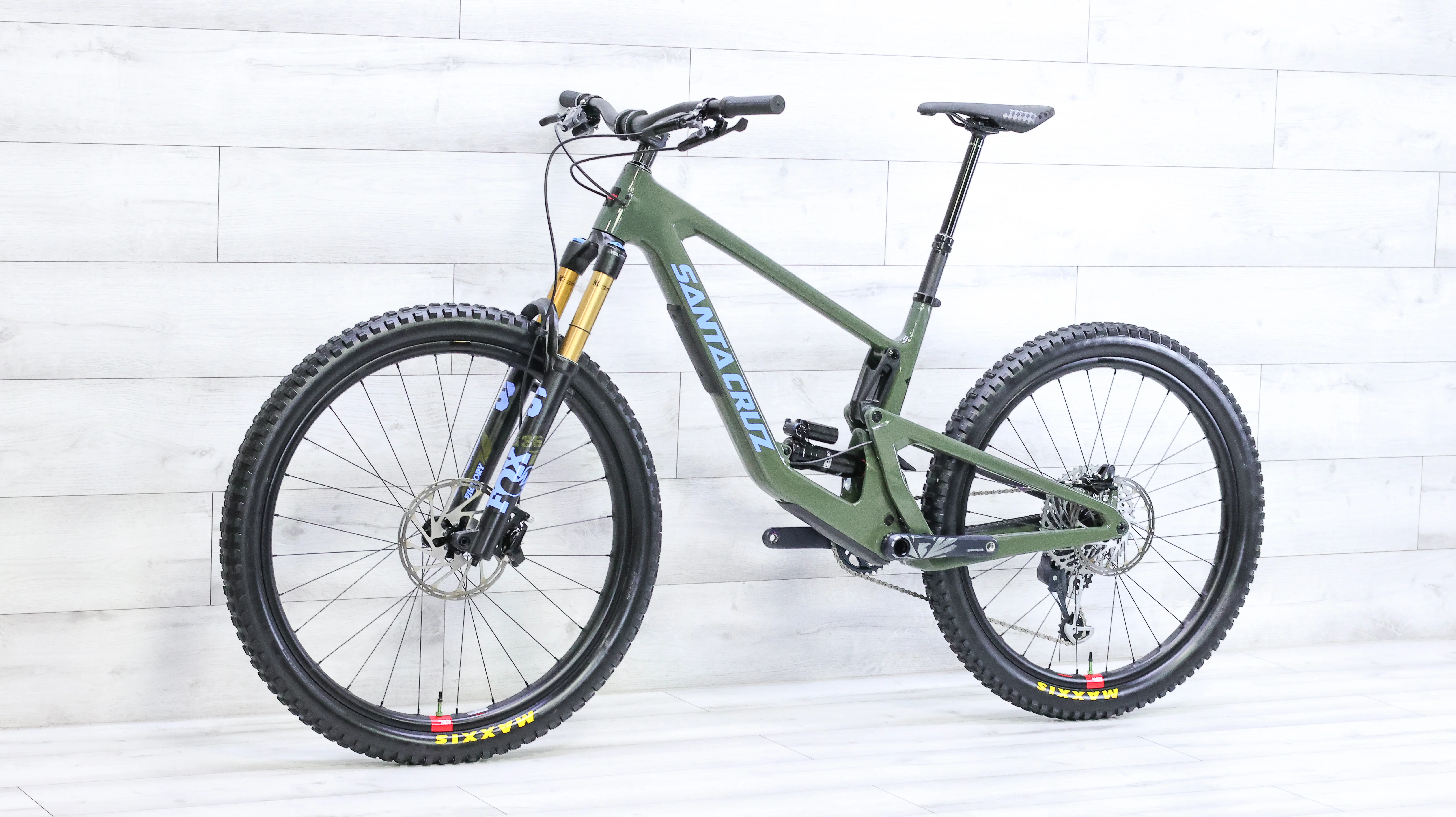 Santa Cruz Bronson X01 AXS Carbon CC RSV MX Mountain Bike - 2022, Large - Image 4