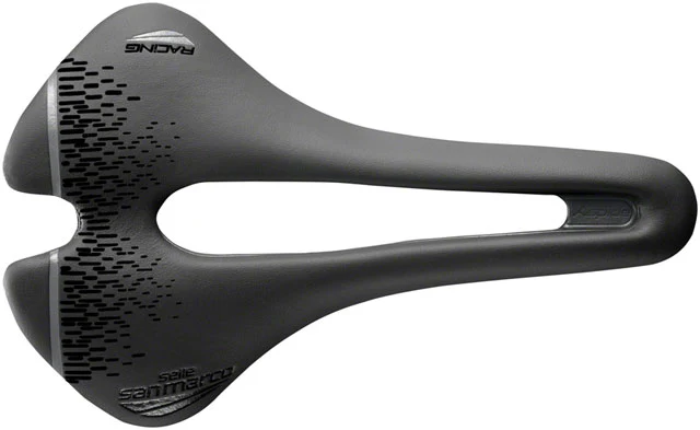 Selle San Marco Aspide Short Open-Fit Racing Saddle - Manganese, Black, Men's