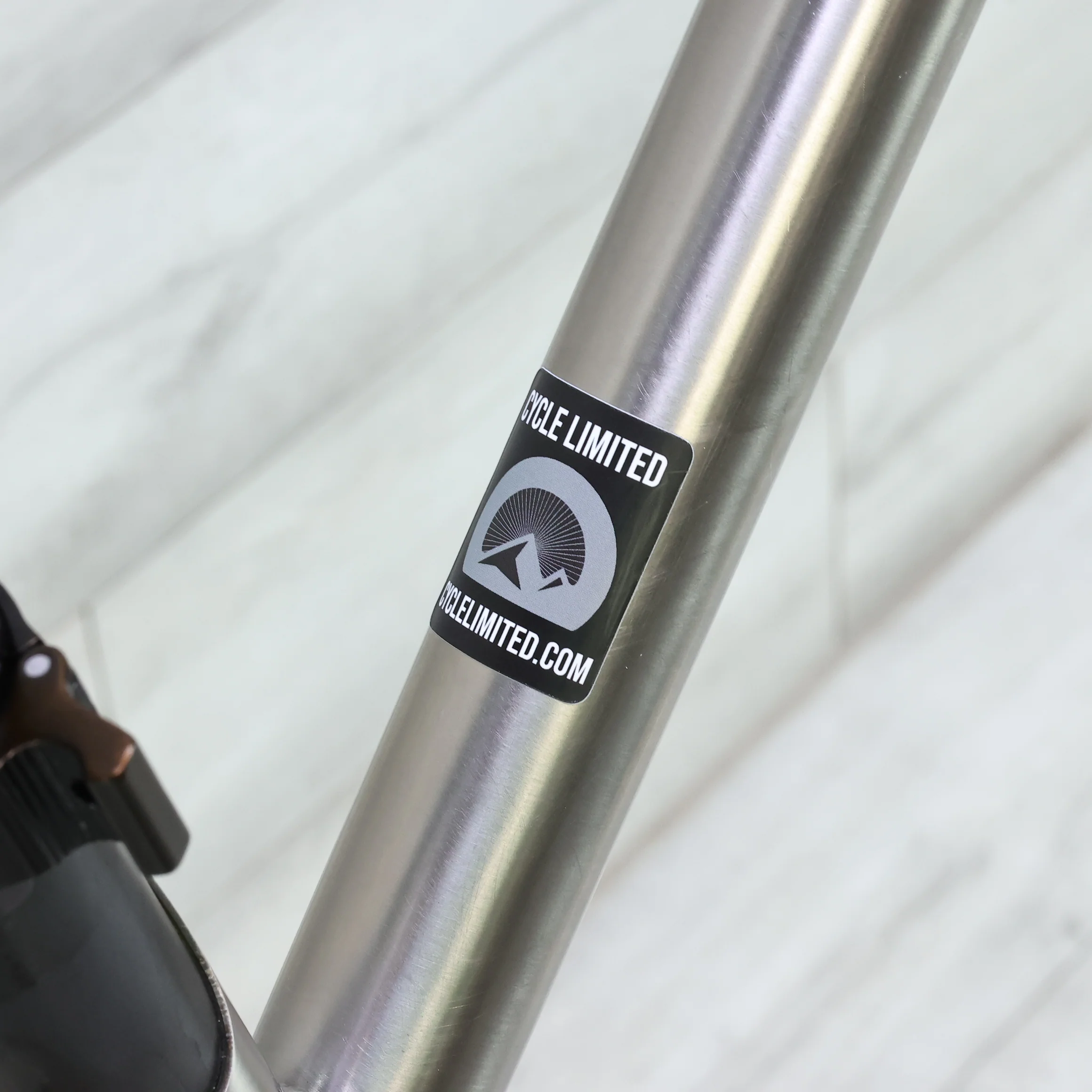 Seven Cycles Elium SLX Titanium/Carbon Road Bike Frameset - 2015, 54cm - Image 3