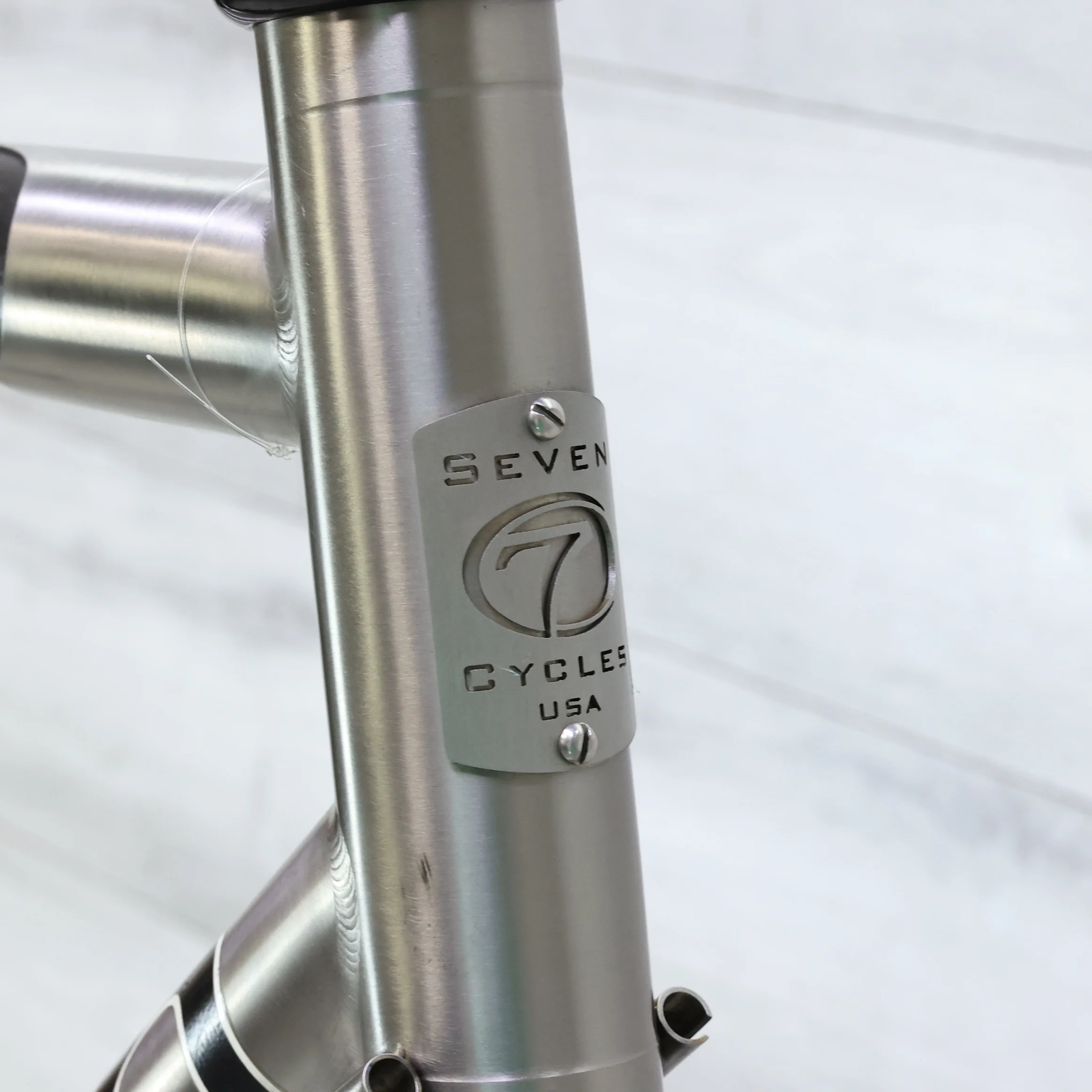 Seven Cycles Elium SLX Titanium/Carbon Road Bike Frameset - 2015, 54cm - Image 5