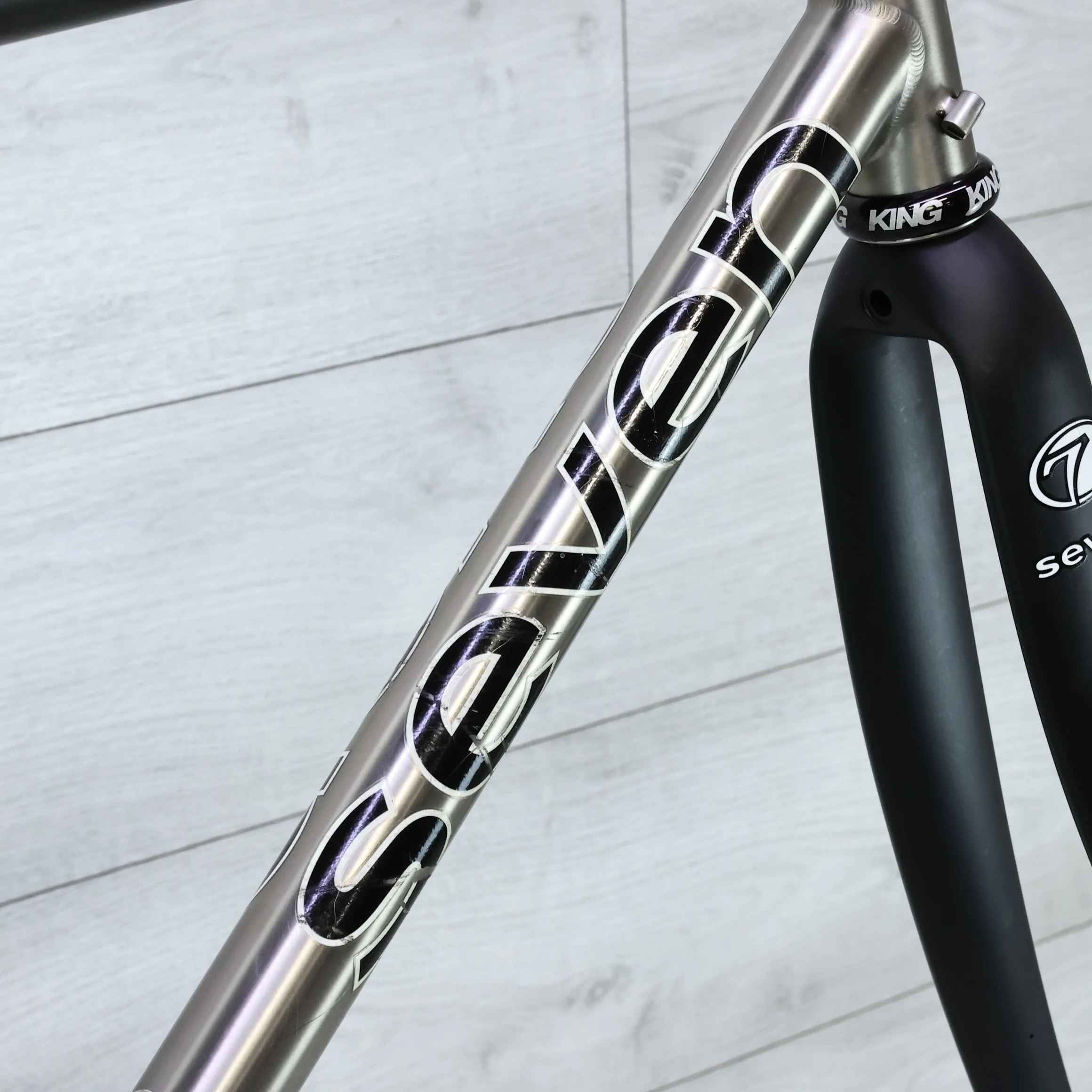 Seven Cycles Elium SLX Titanium/Carbon Road Bike Frameset - 2015, 54cm - Image 7